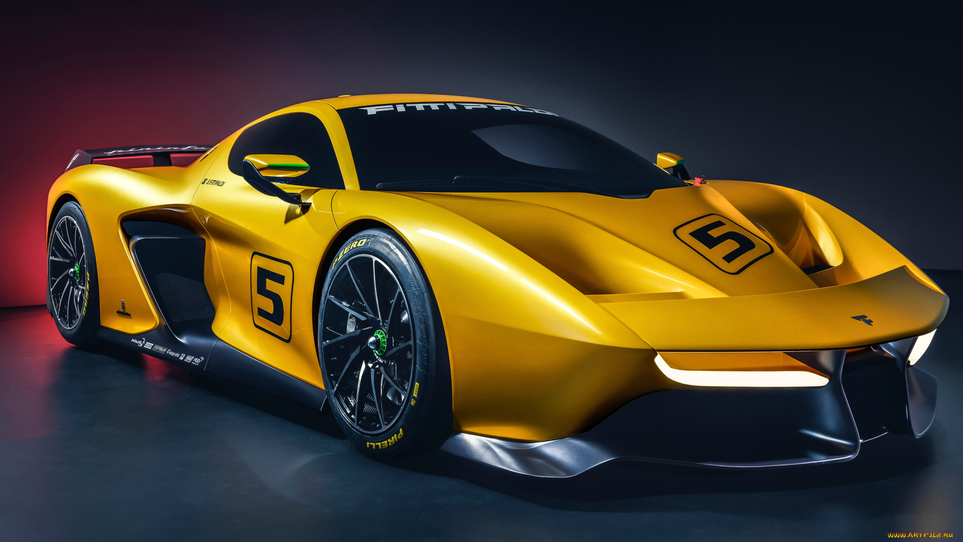 pininfarina, fittipaldi, ef7, vision, gran, turismo, concept, 2017, автомобили, pininfarina, concept, gran, 2017, fittipaldi, turismo, ef7, vision, жёлтая