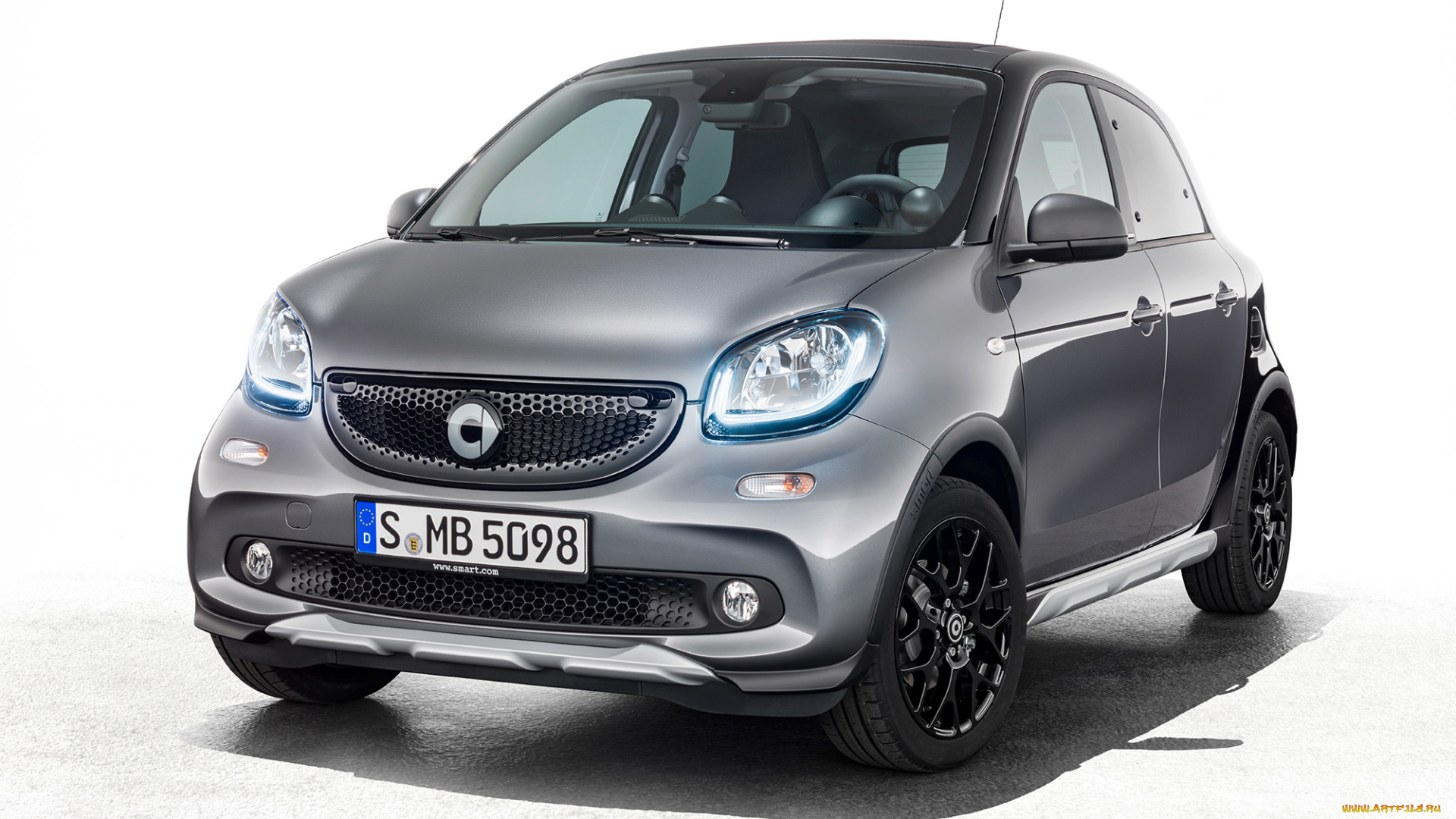 smart, forfour, crosstown, 2017, автомобили, smart, crosstown, forfour, 2017
