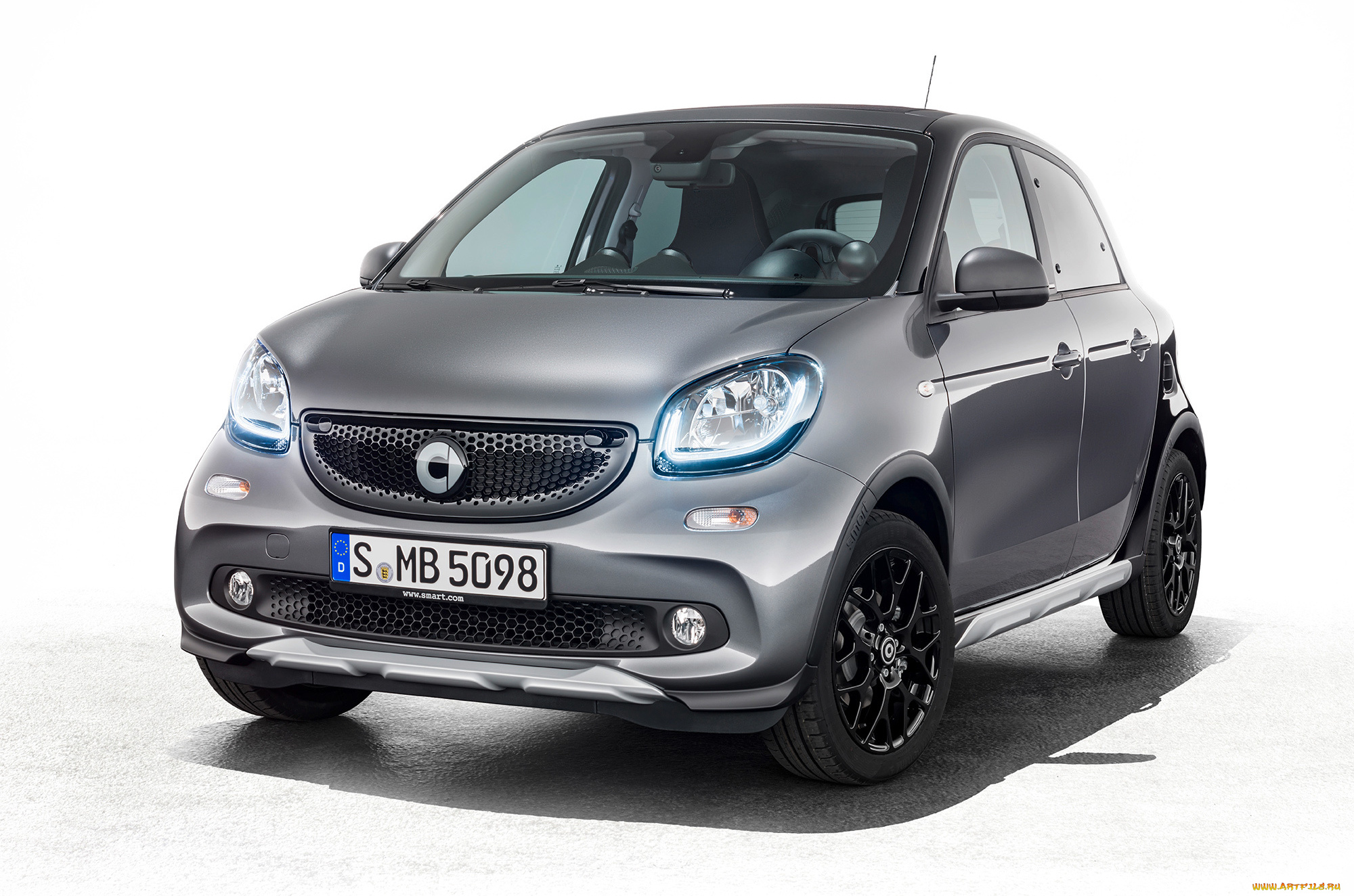 smart, forfour, crosstown, 2017, автомобили, smart, crosstown, forfour, 2017