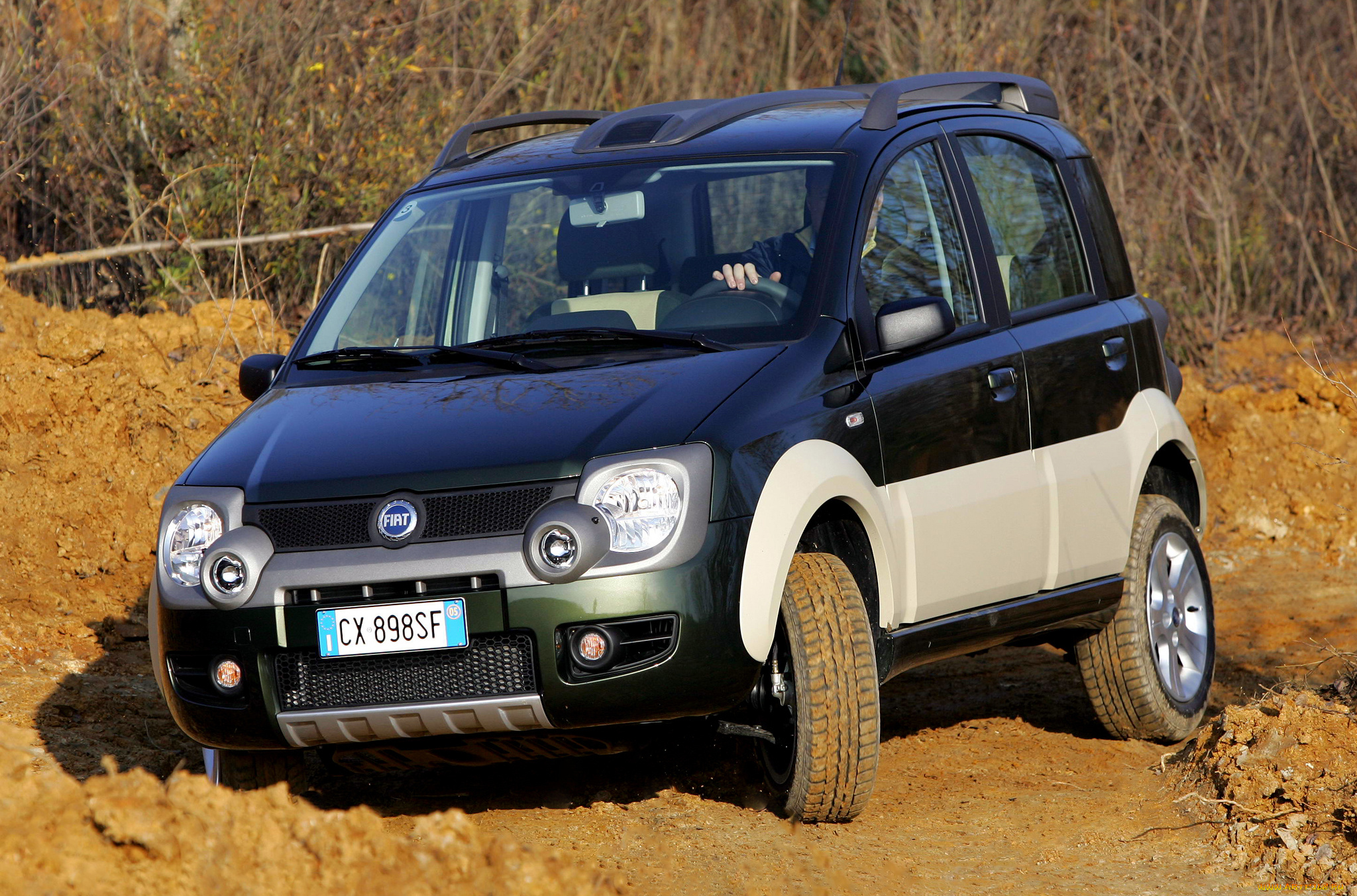 fiat, panda, cross, 2006, автомобили, fiat, 2006, cross, panda
