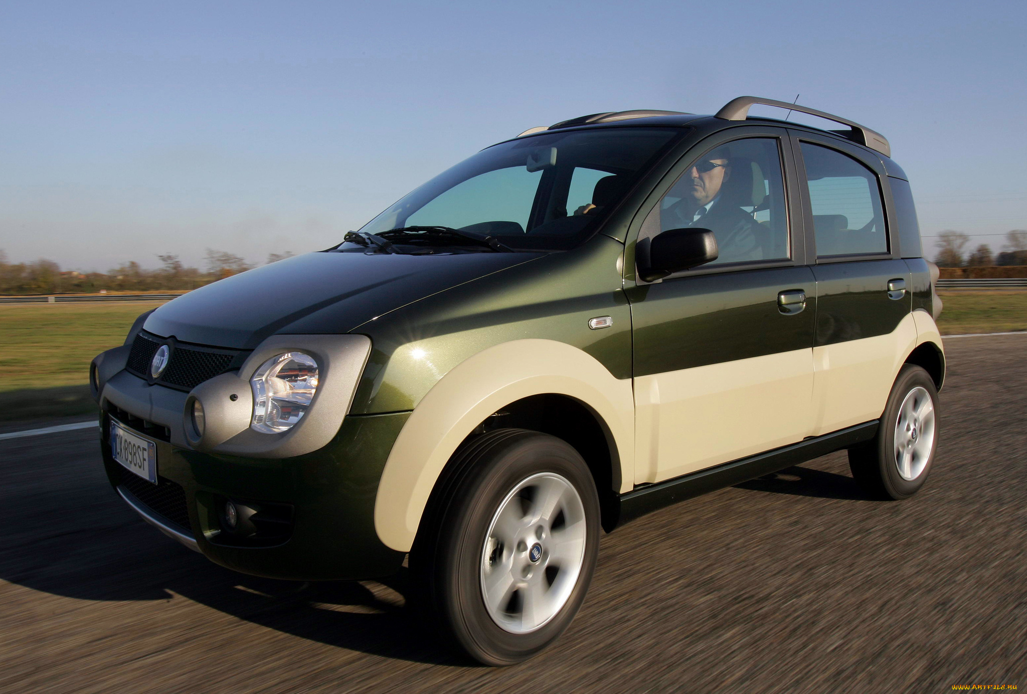 fiat, panda, cross, 2006, автомобили, fiat, 2006, cross, panda