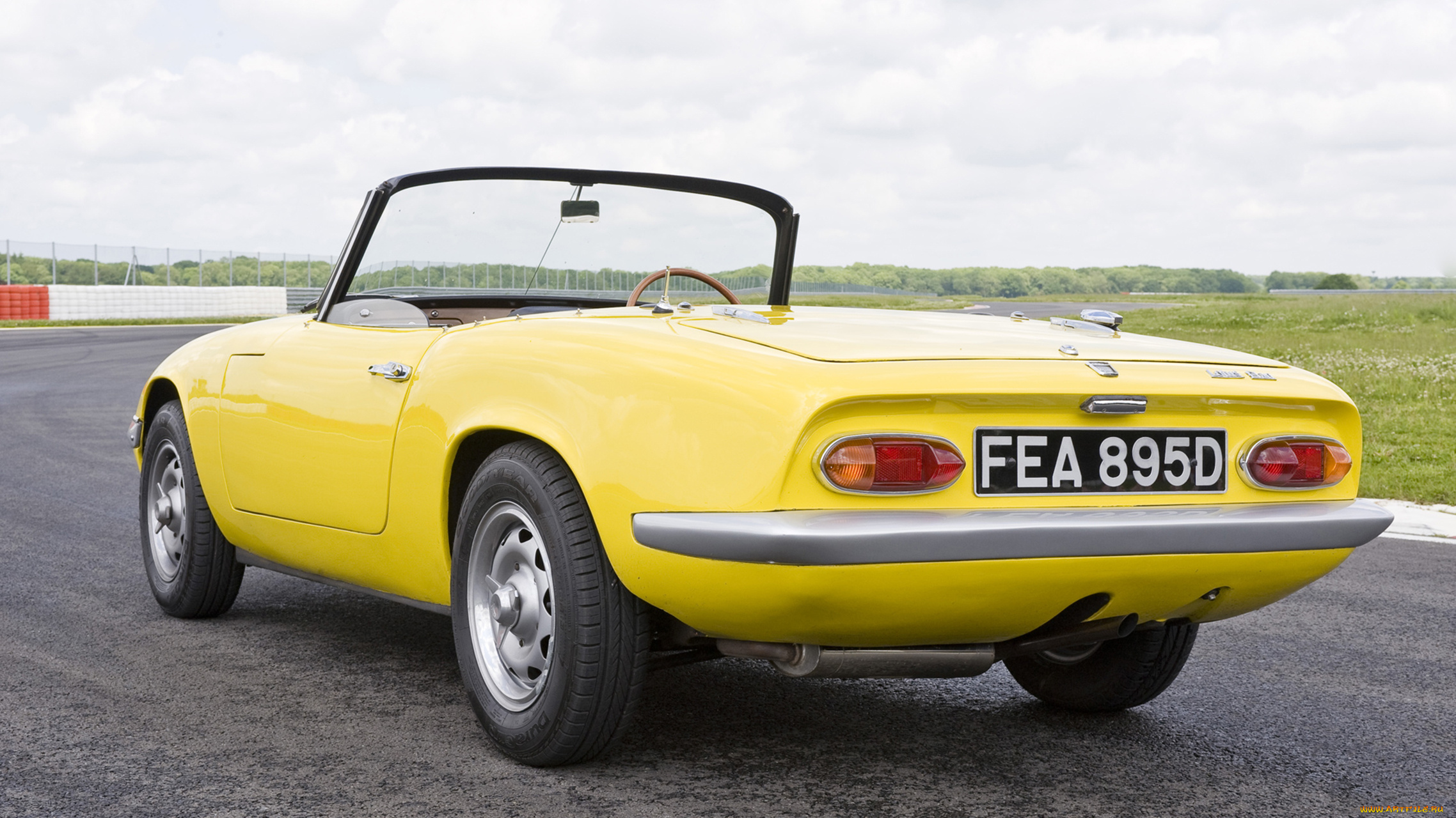 lotus, elan, sprint, 1973, автомобили, lotus, жёлтый, 1973, sprint, elan