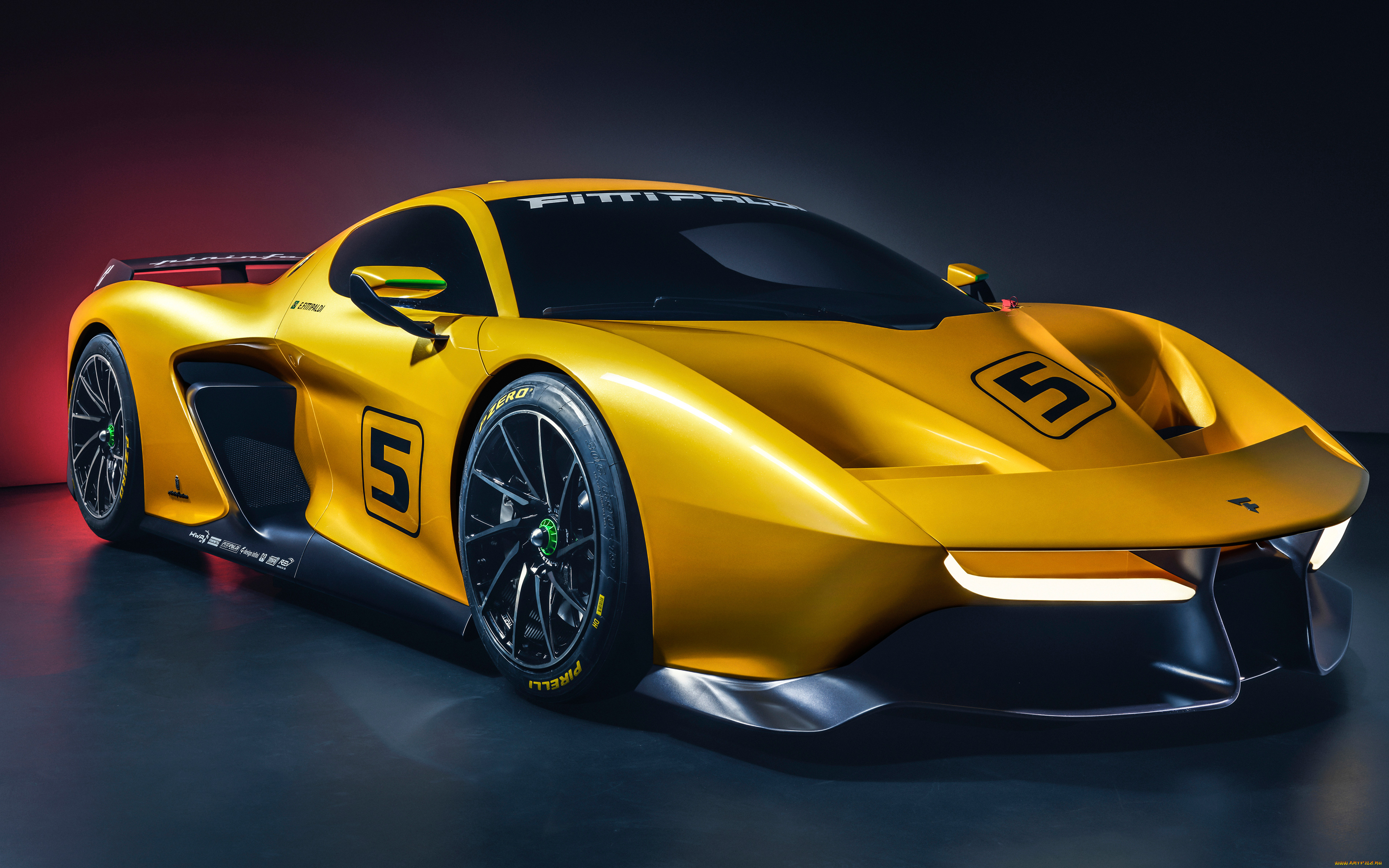 pininfarina, fittipaldi, ef7, vision, gran, turismo, concept, 2017, автомобили, pininfarina, concept, gran, 2017, fittipaldi, turismo, ef7, vision, жёлтая