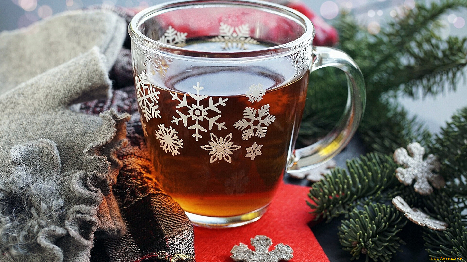 праздничные, угощения, чай