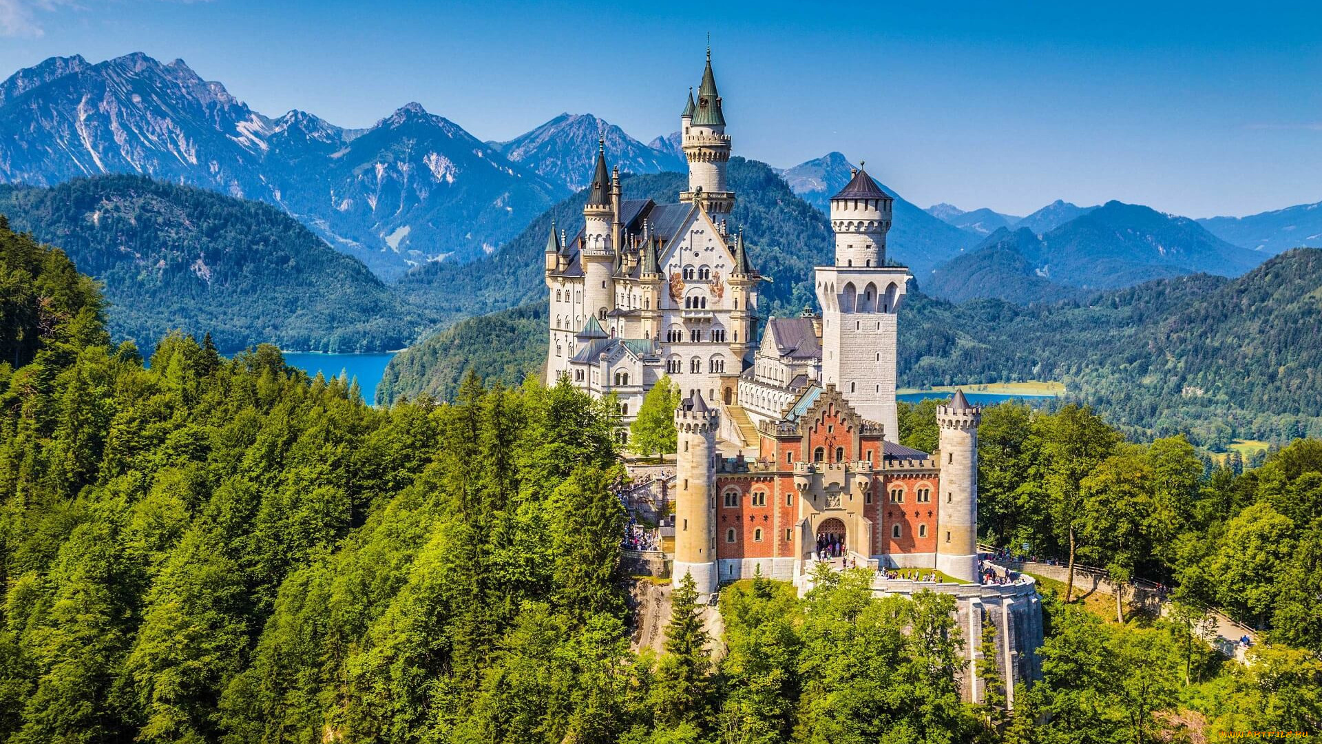 neuschwanstein, casle, города, замок, нойшванштайн, , германия, neuschwanstein, casle