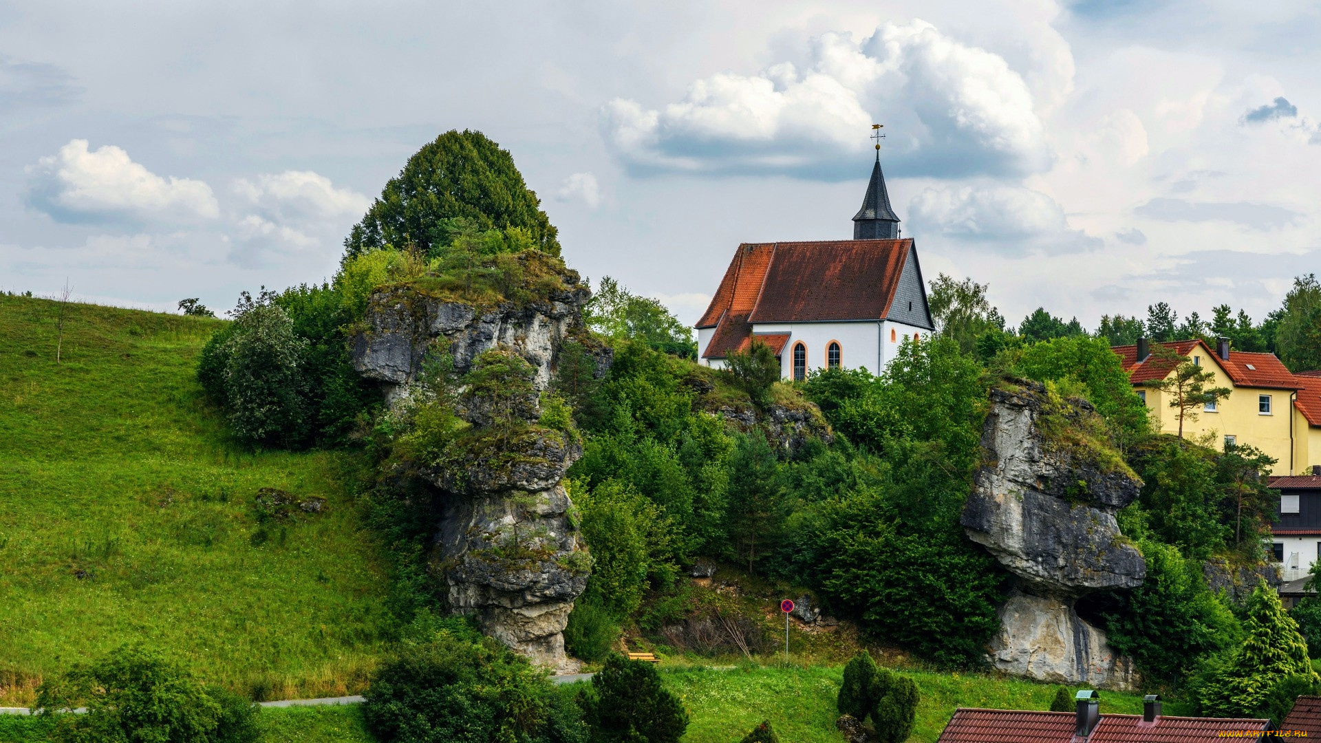 small, village, in, bavaria, germany, города, -, католические, соборы, , костелы, , аббатства, small, village, in, bavaria