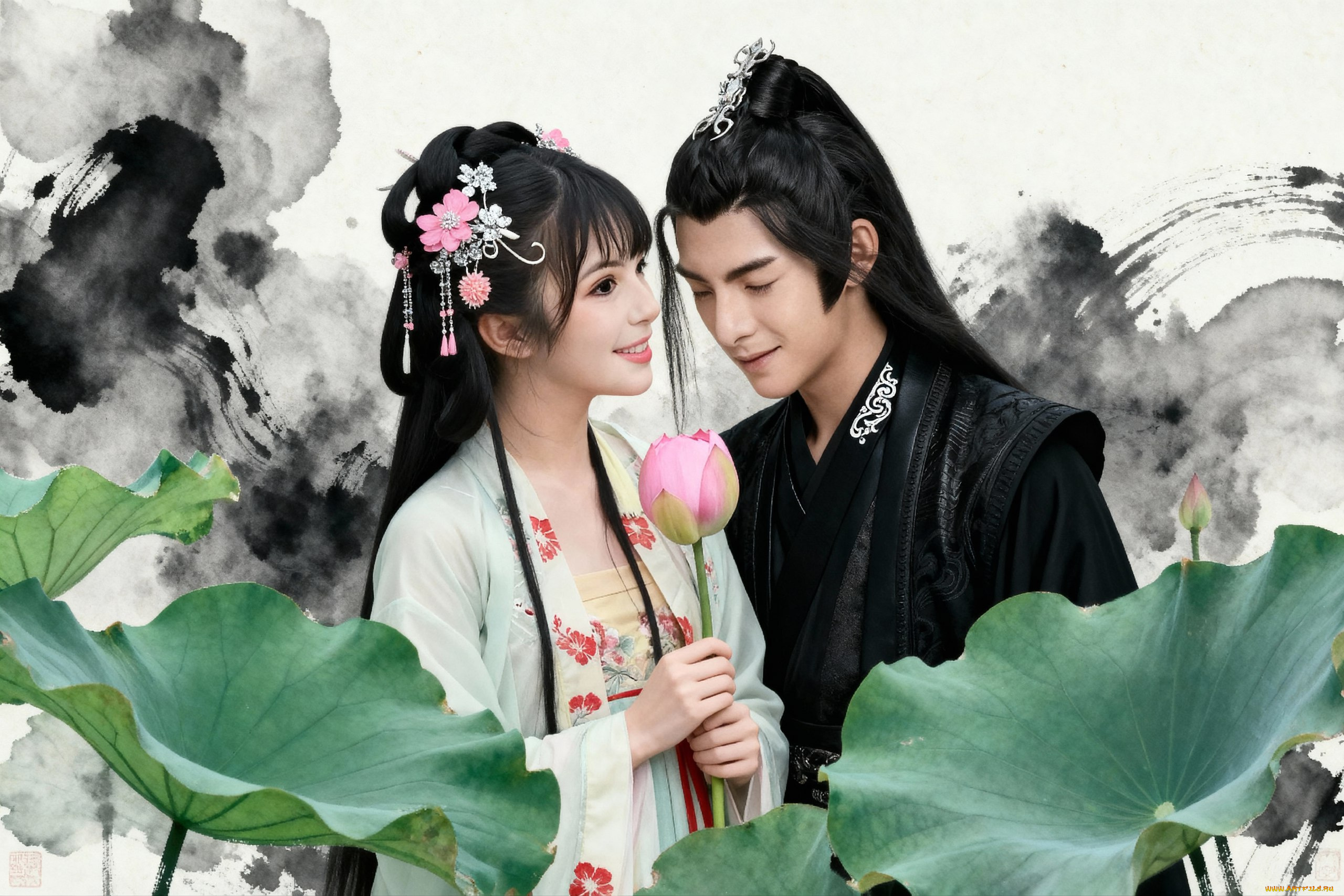 фанфик, , абсент, души, моей, 3д, графика, мультфильмы, , кино, , видео, игры, ван, хао, сюань, сюэ, ян, нелли, девушка, попаданка, любовь, лотосы, цветы, парень