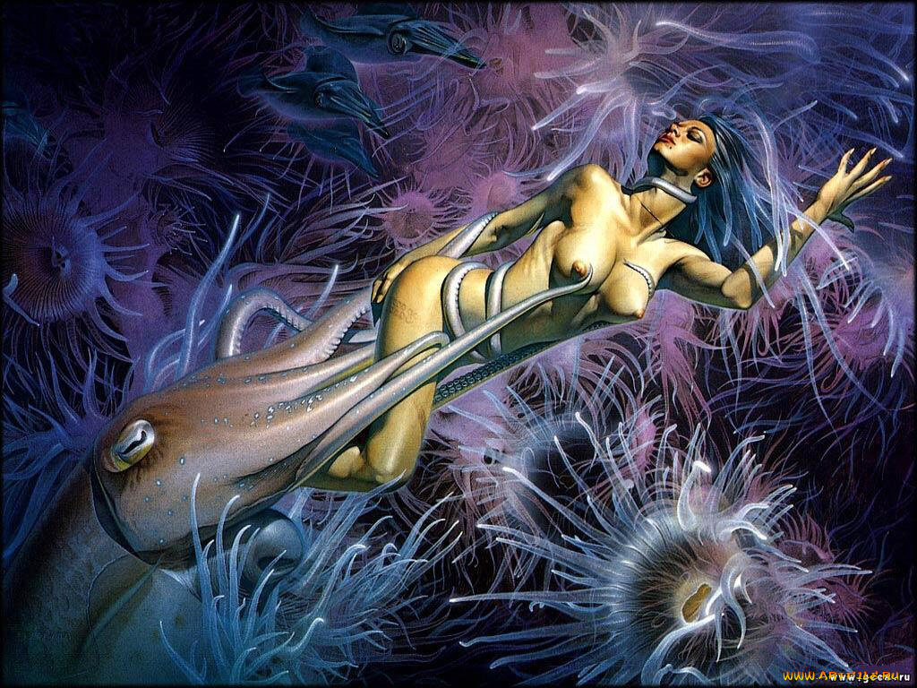 фэнтези, красавицы, чудовища