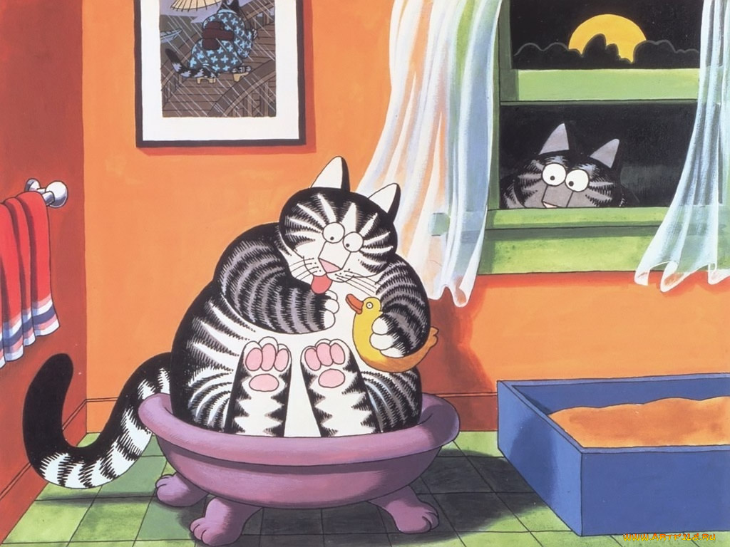 kliban, cats, рисованные, bernard