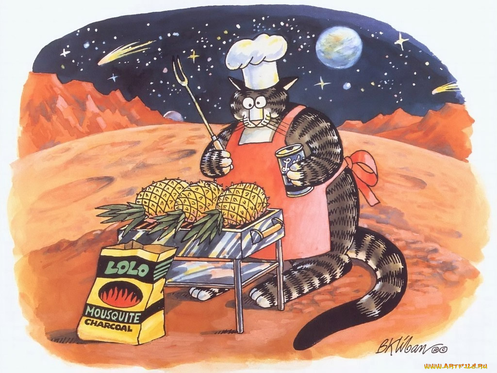 kliban, cats, рисованные, bernard