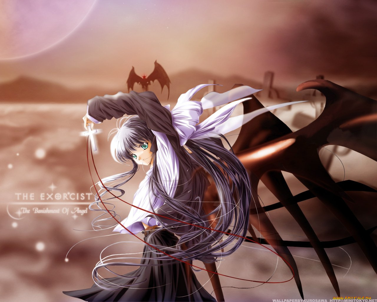 аниме, angels, demons