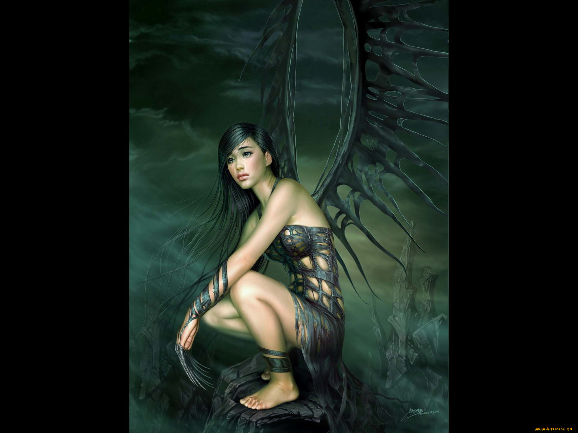 wasteland, фэнтези, девушки