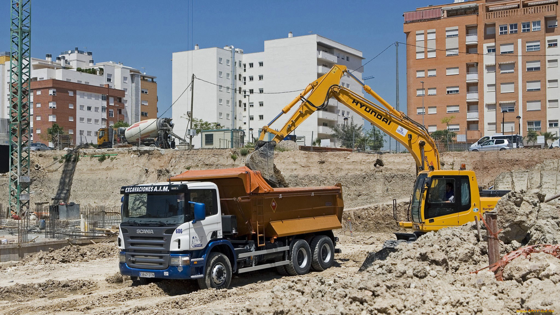 техника, строительная