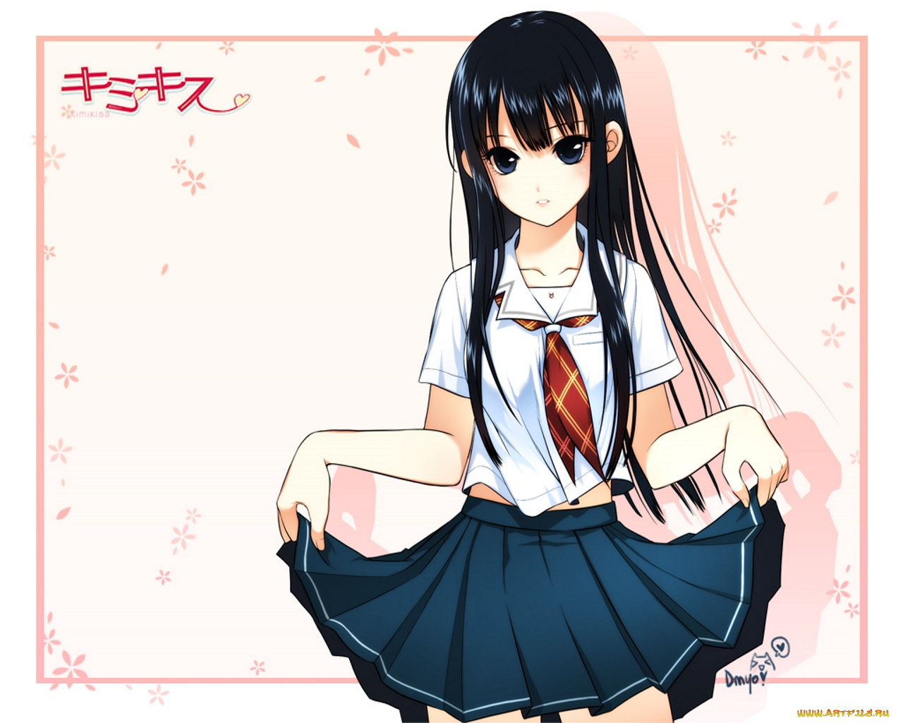 аниме, kimikiss, pure, rouge