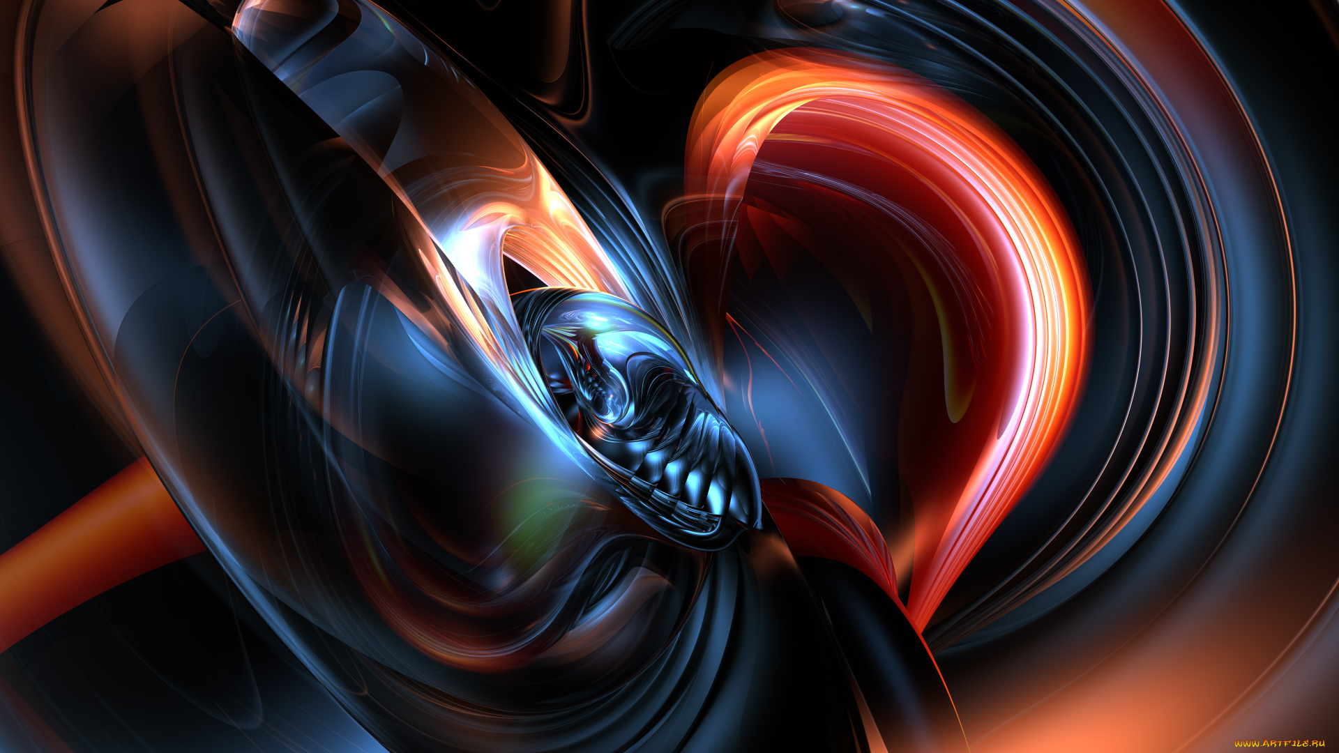 3д, графика, fractal, фракталы, абстракция