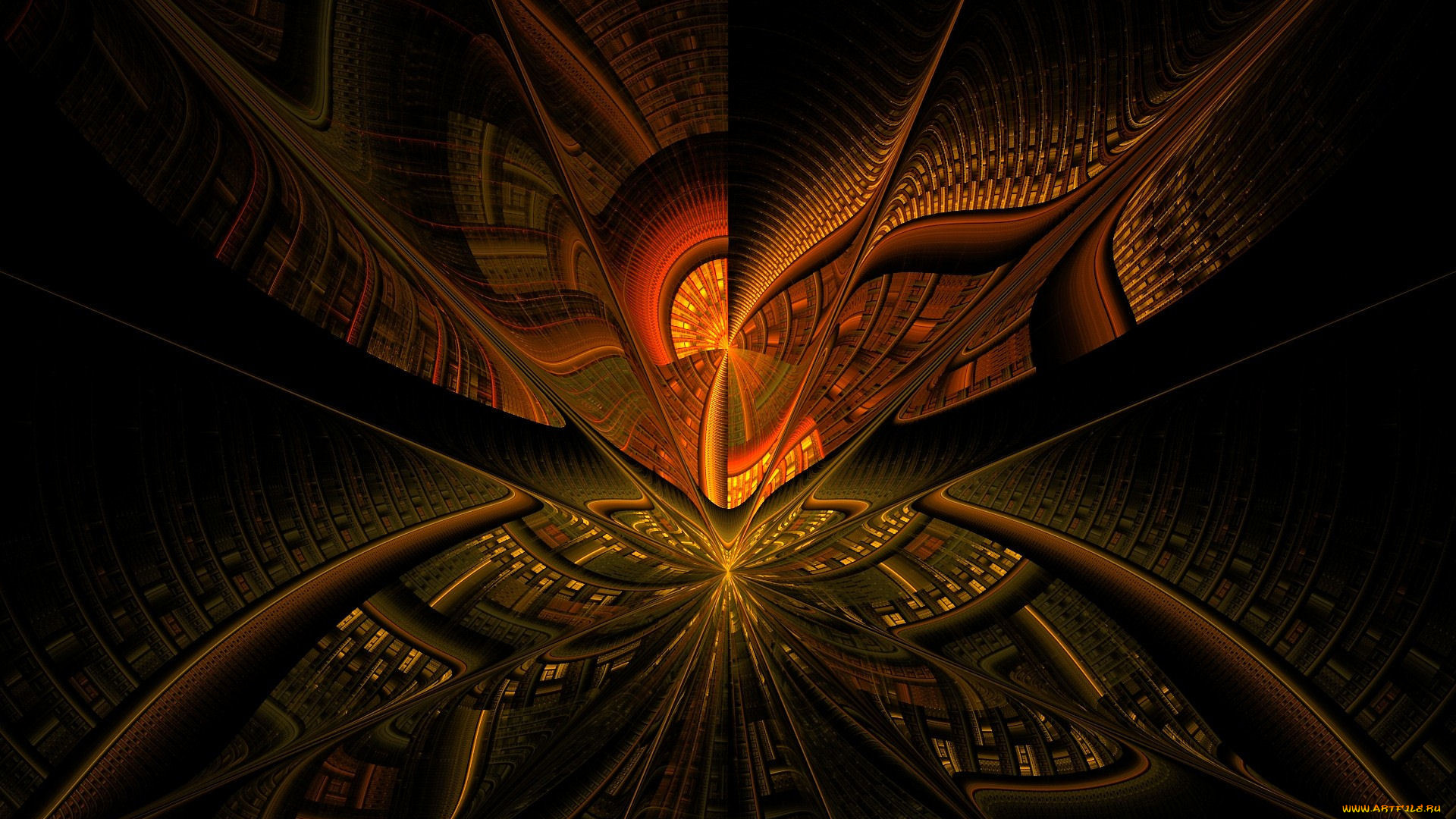 3д, графика, fractal, фракталы, фрактал, узор