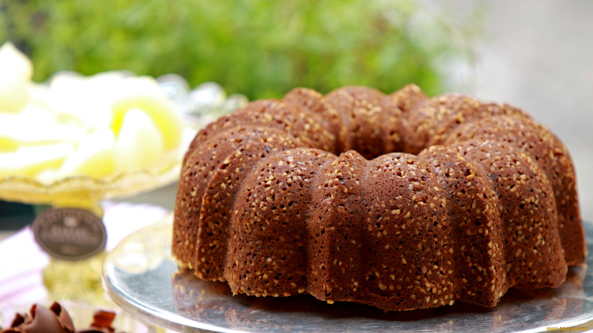 еда, пирожные, кексы, печенье, большой, орехи, кекс