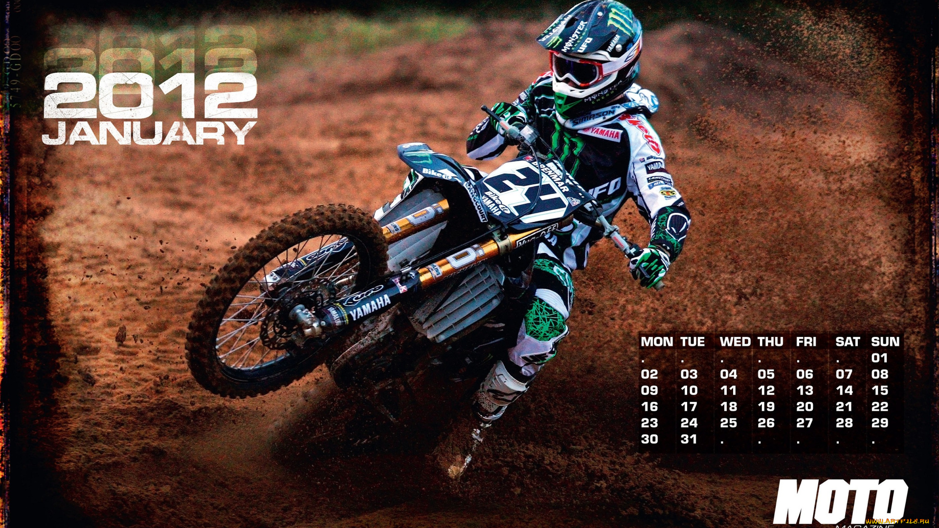 календари, спорт, спортсмен, мотокросс, мотоцикл