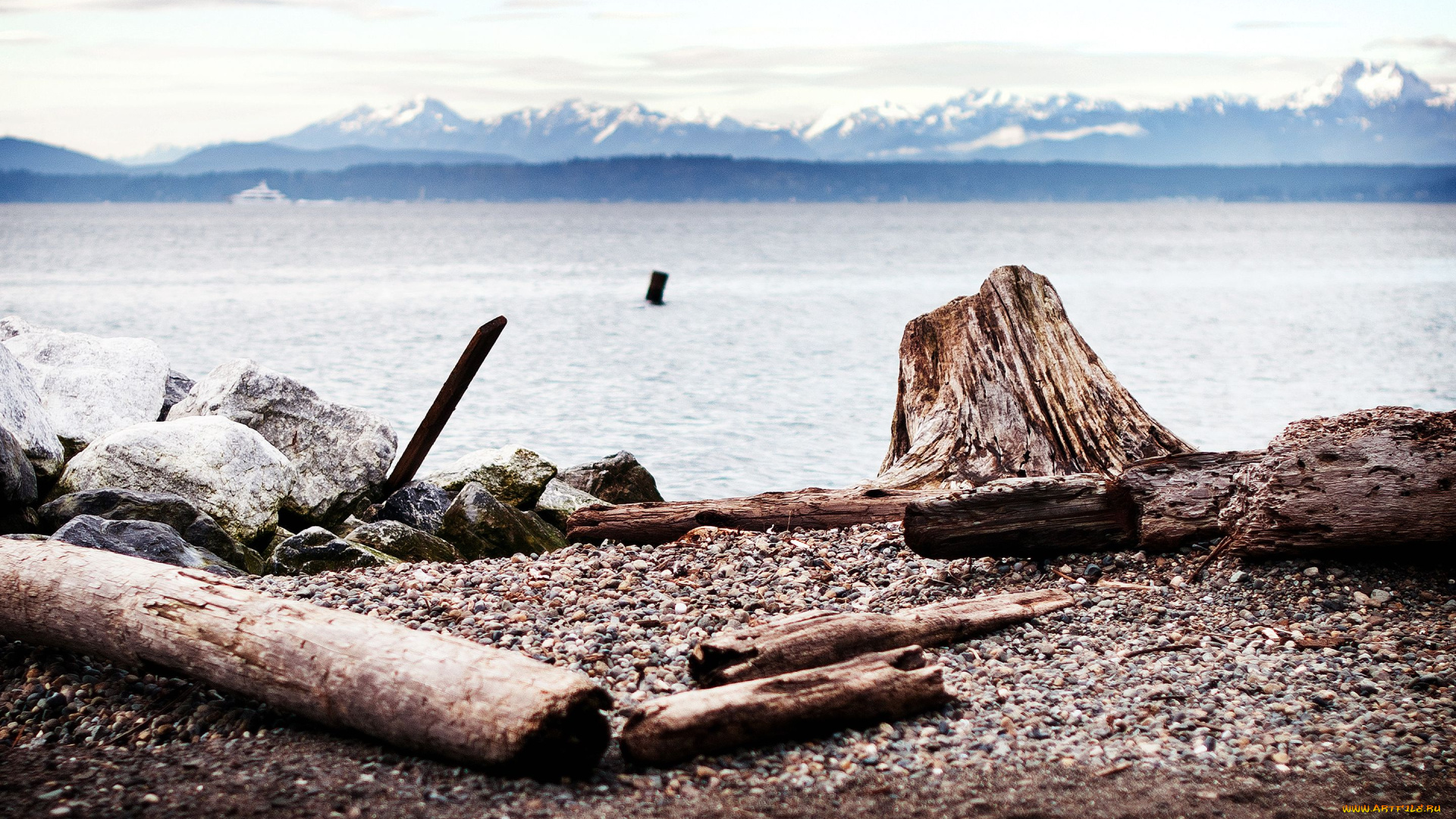 природа, побережье, океан