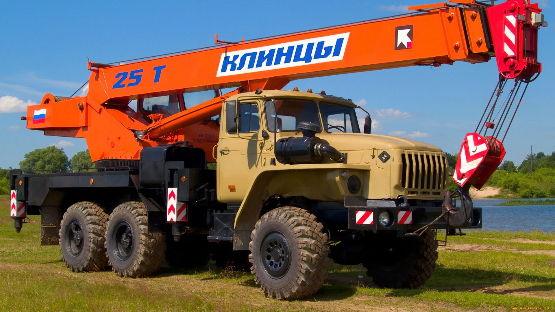 урал, 5557, автомобили, автокран, клинцы