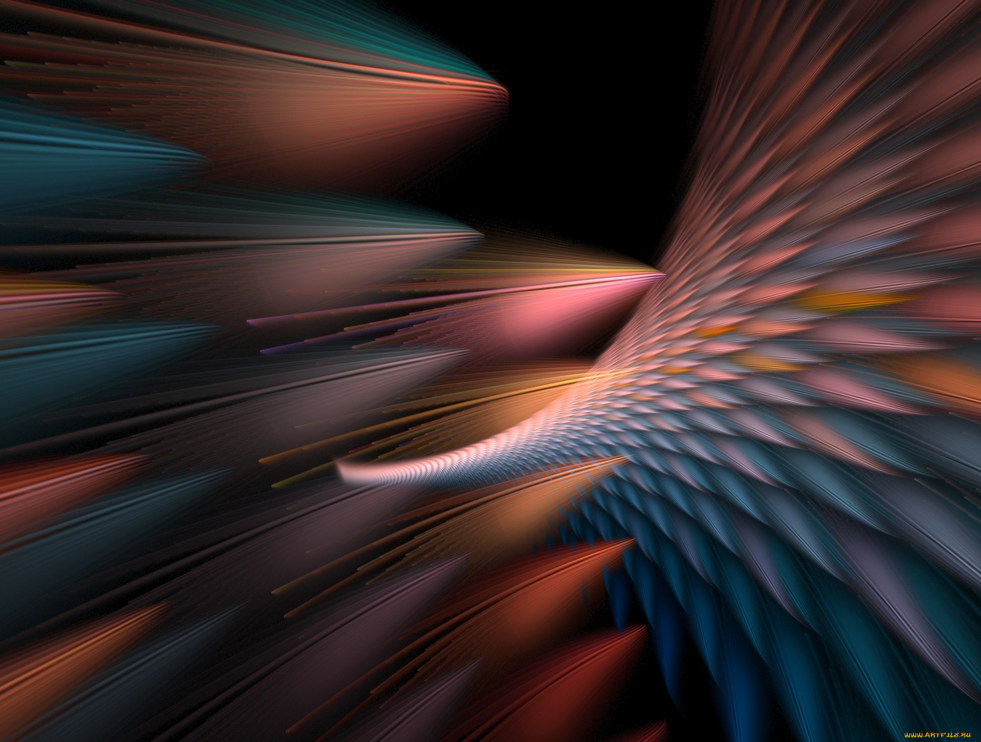 3д, графика, fractal, фракталы, фрактал, фон, узор