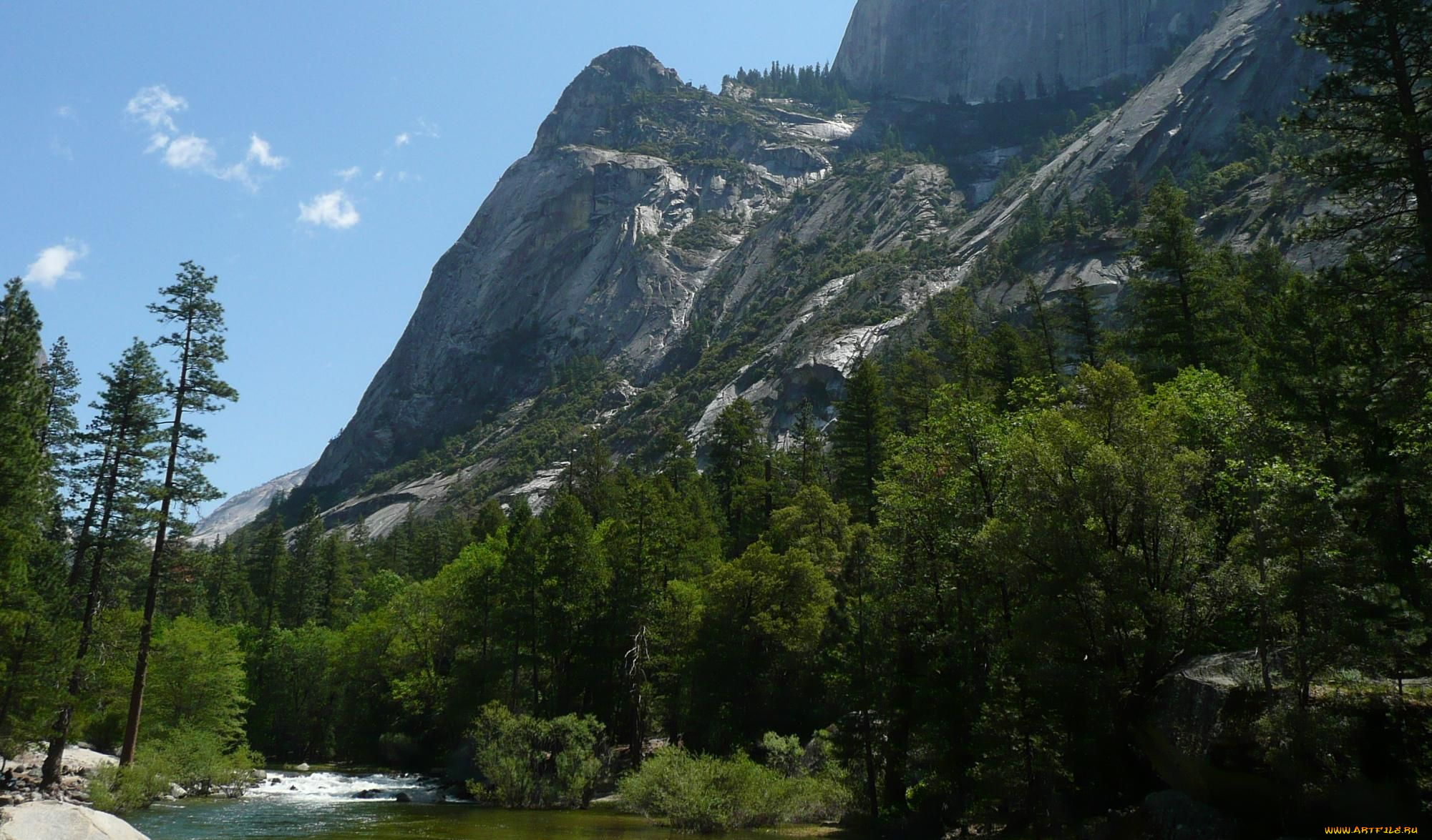 природа, горы, tenaya, yosemite