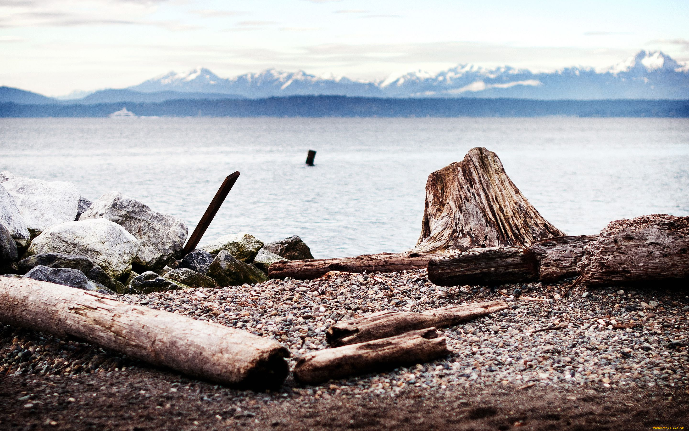 природа, побережье, океан