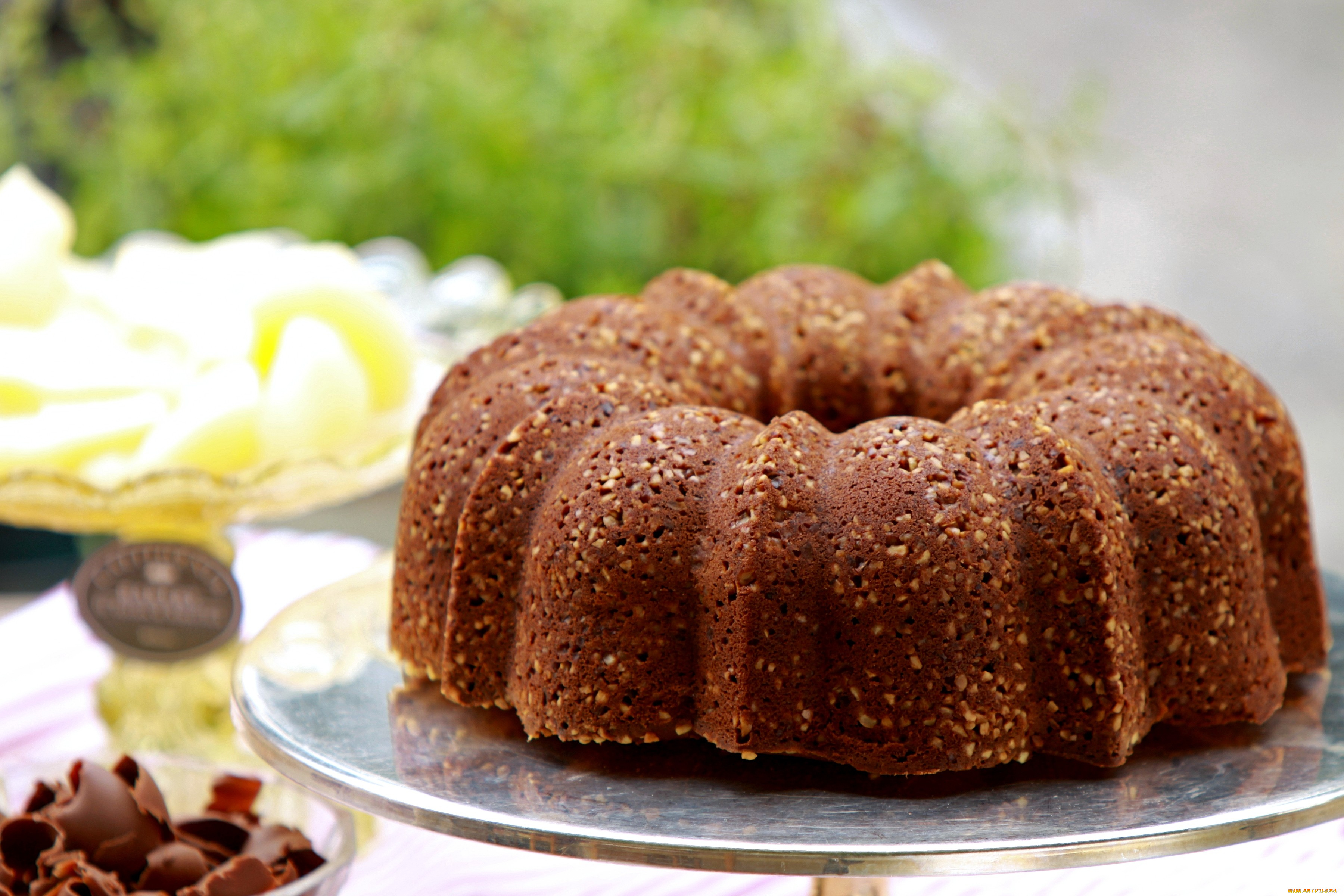 еда, пирожные, кексы, печенье, большой, орехи, кекс