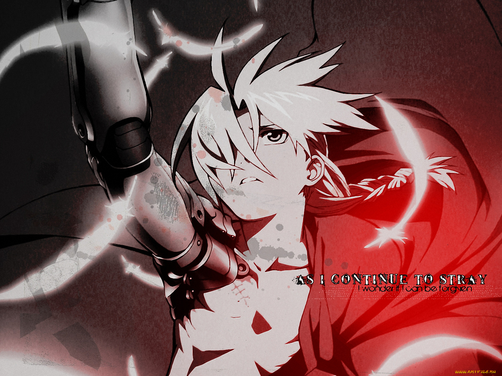 аниме, fullmetal, alchemist, алхимик, edward, ed