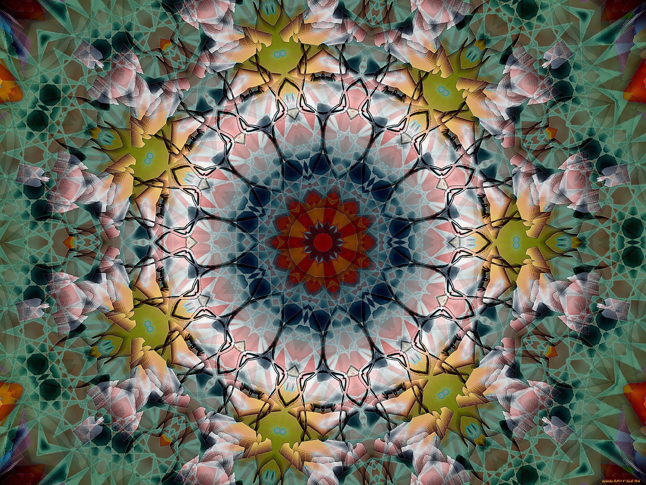 3д, графика, fractal, фракталы, фон, узор, линии, цвета