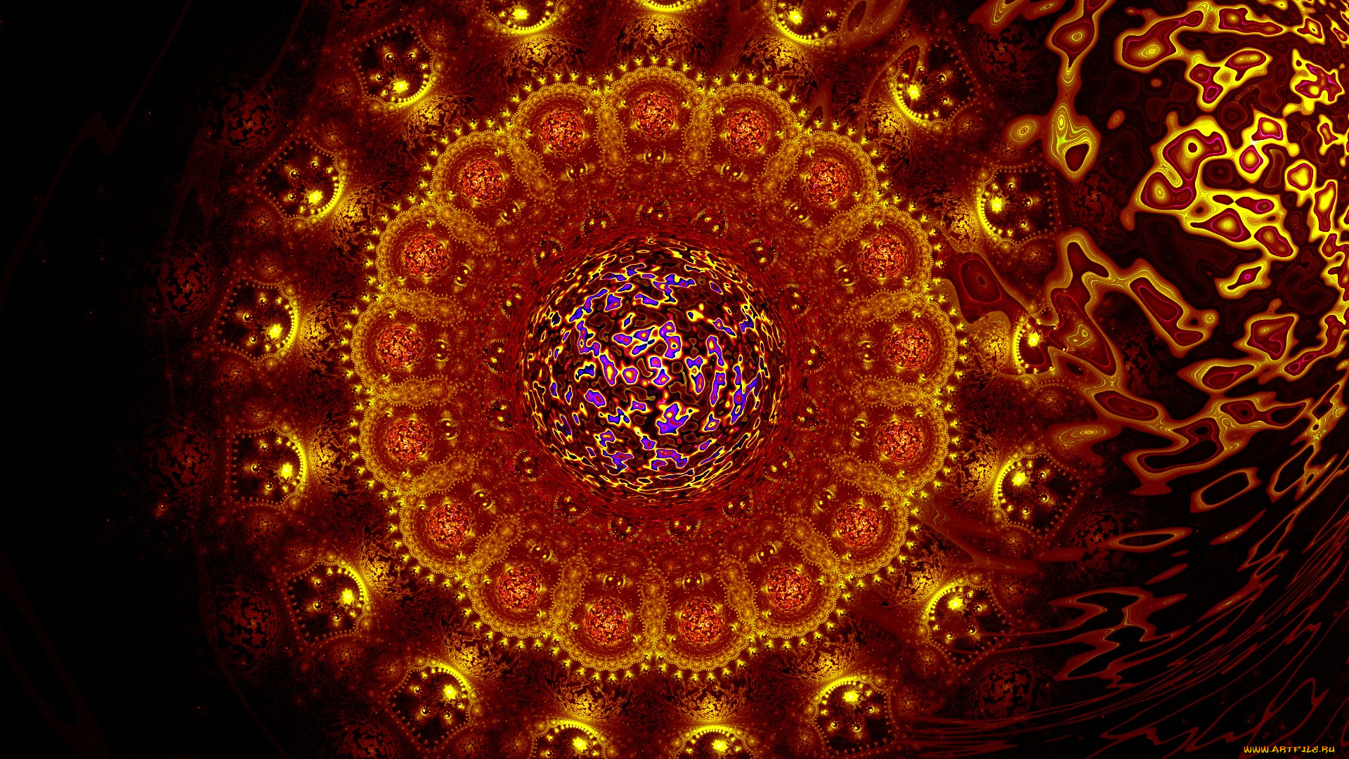 3д, графика, fractal, , фракталы, узор