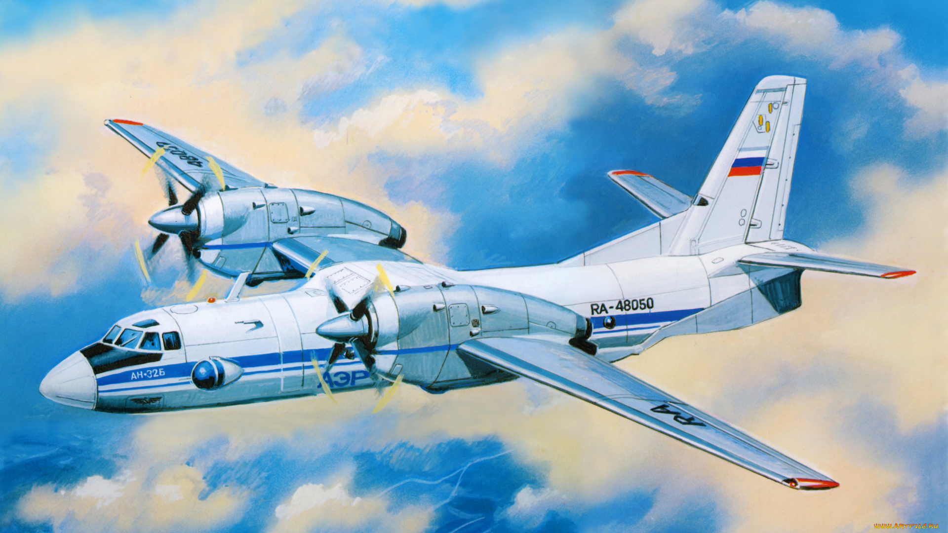 авиация, 3д, рисованые, v-graphic, рисунок