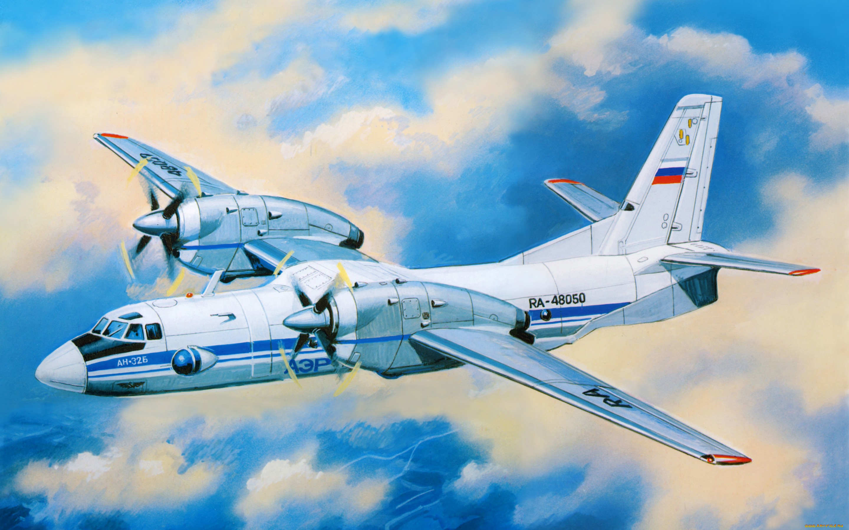 авиация, 3д, рисованые, v-graphic, рисунок