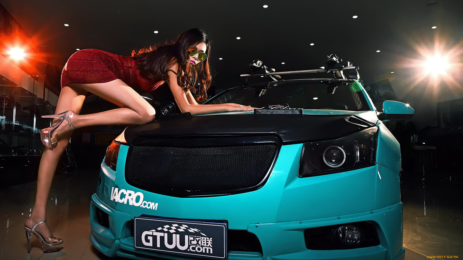 автомобили, -авто, с, девушками, девушка, взгляд, фон, автомобиль, азиатка