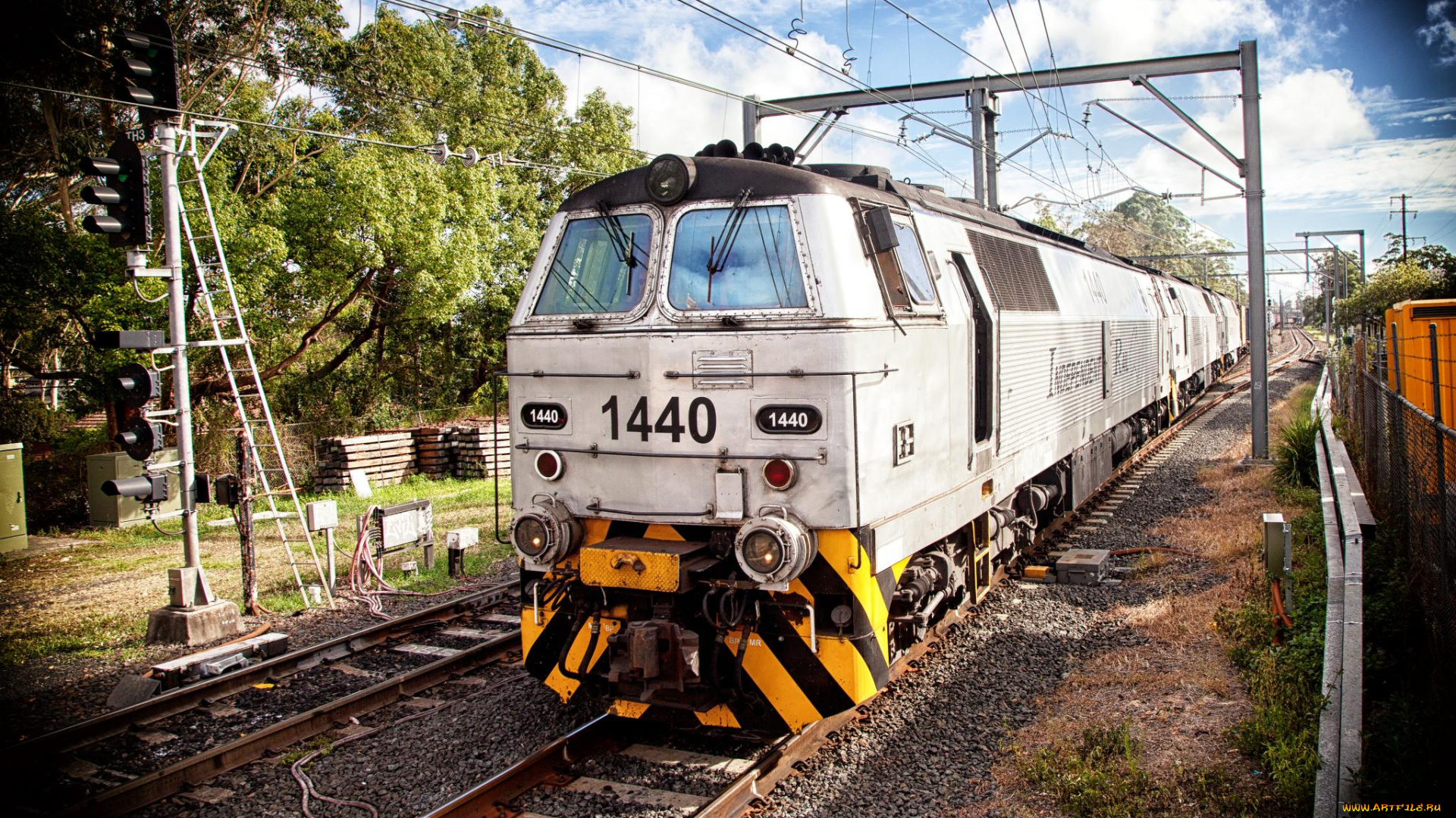 техника, электрички, железная, состав, локомотив, дорога