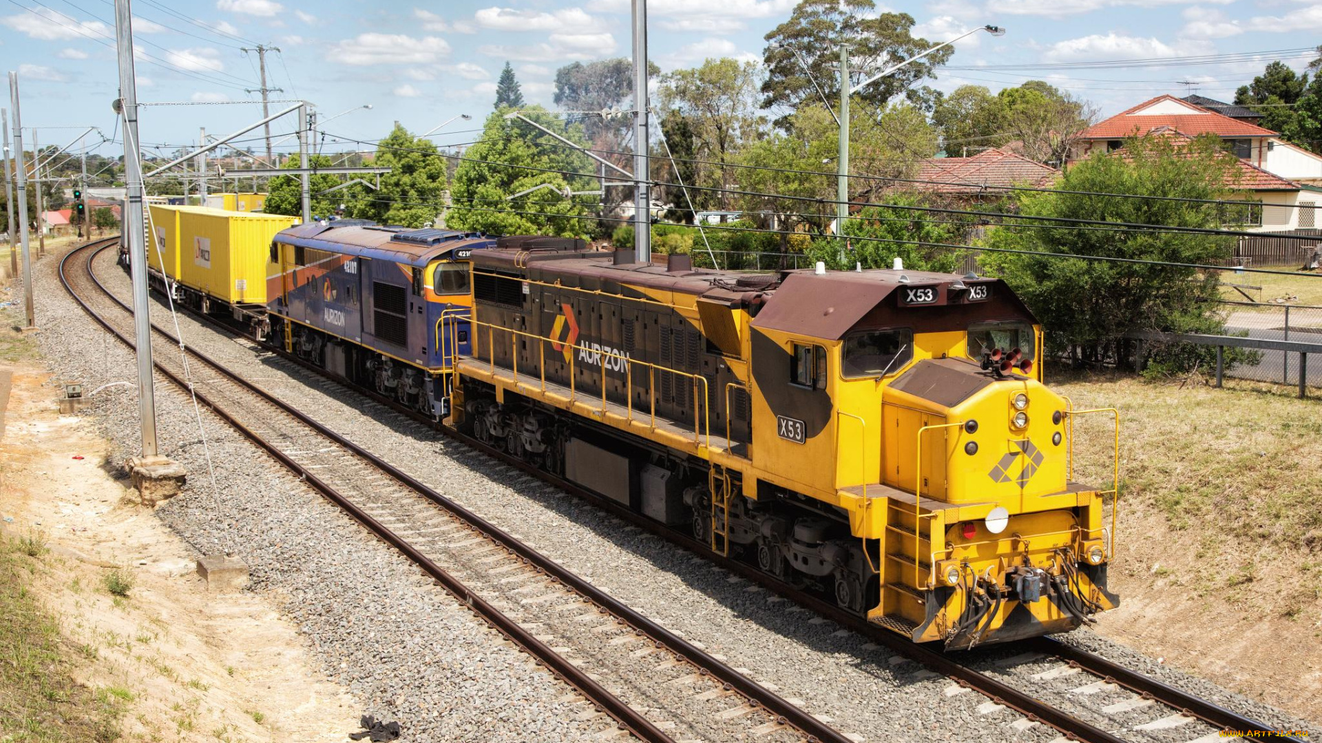 техника, поезда, состав, локомотив, дорога, железная