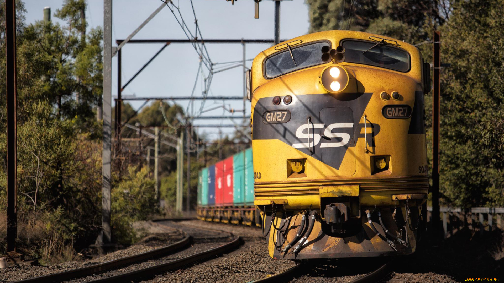 техника, поезда, состав, локомотив, железная, дорога