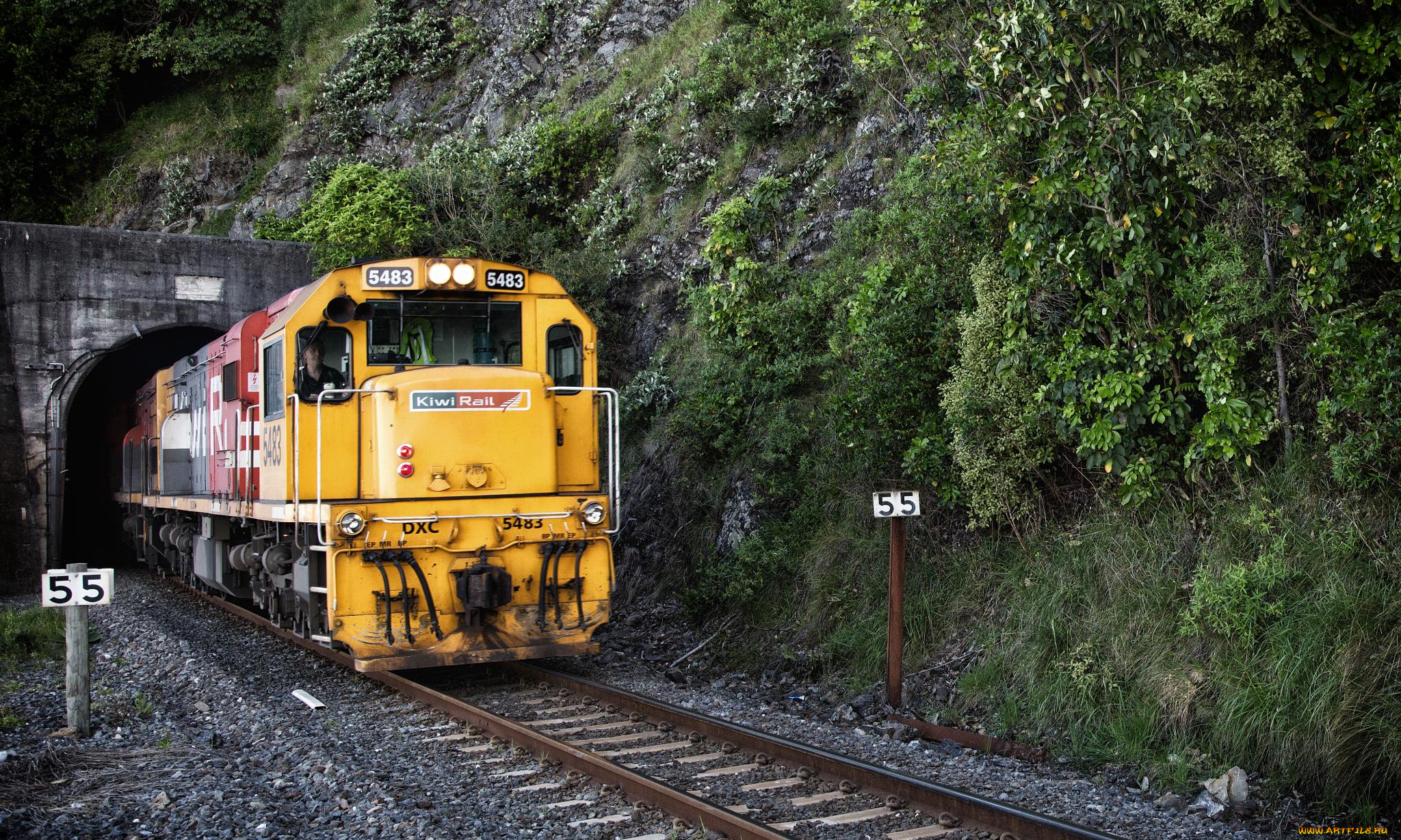 техника, локомотивы, локомотив, дорога, железная