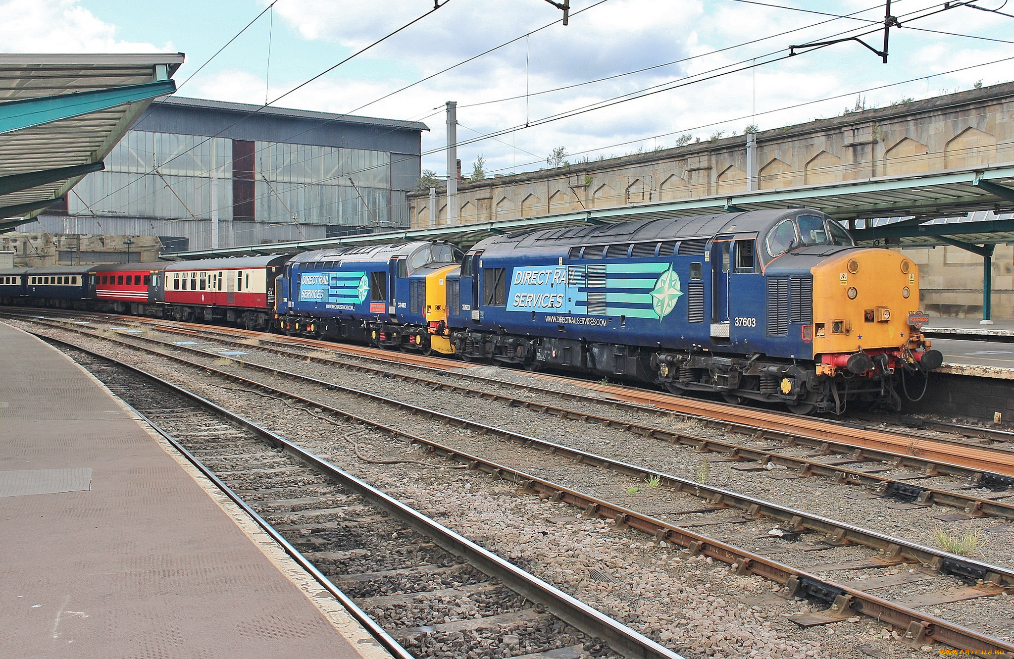 техника, поезда, состав, локомотив, дорога, железная