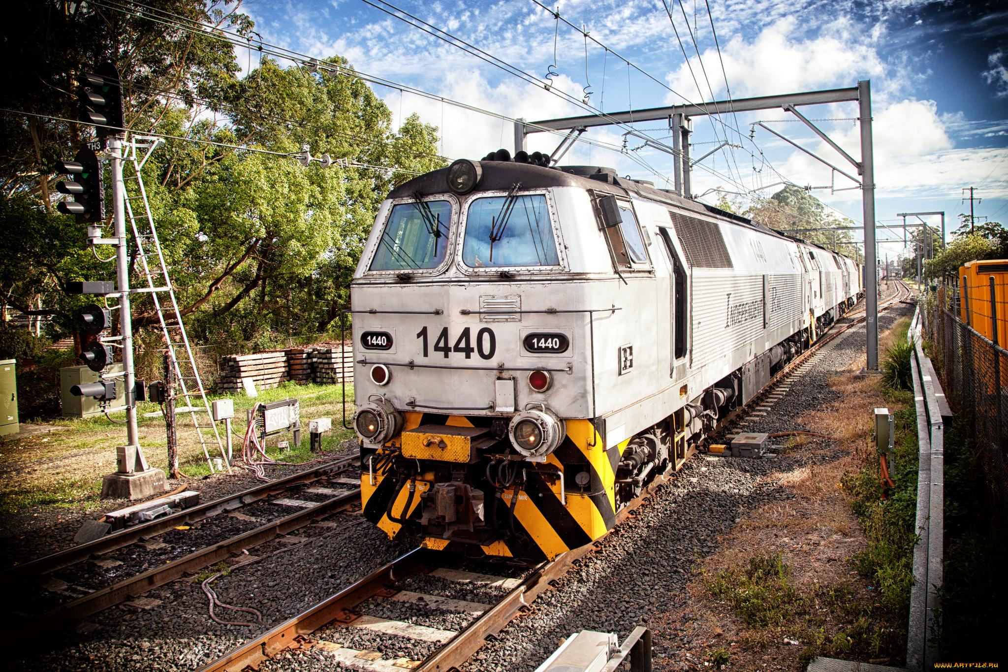 техника, электрички, железная, состав, локомотив, дорога