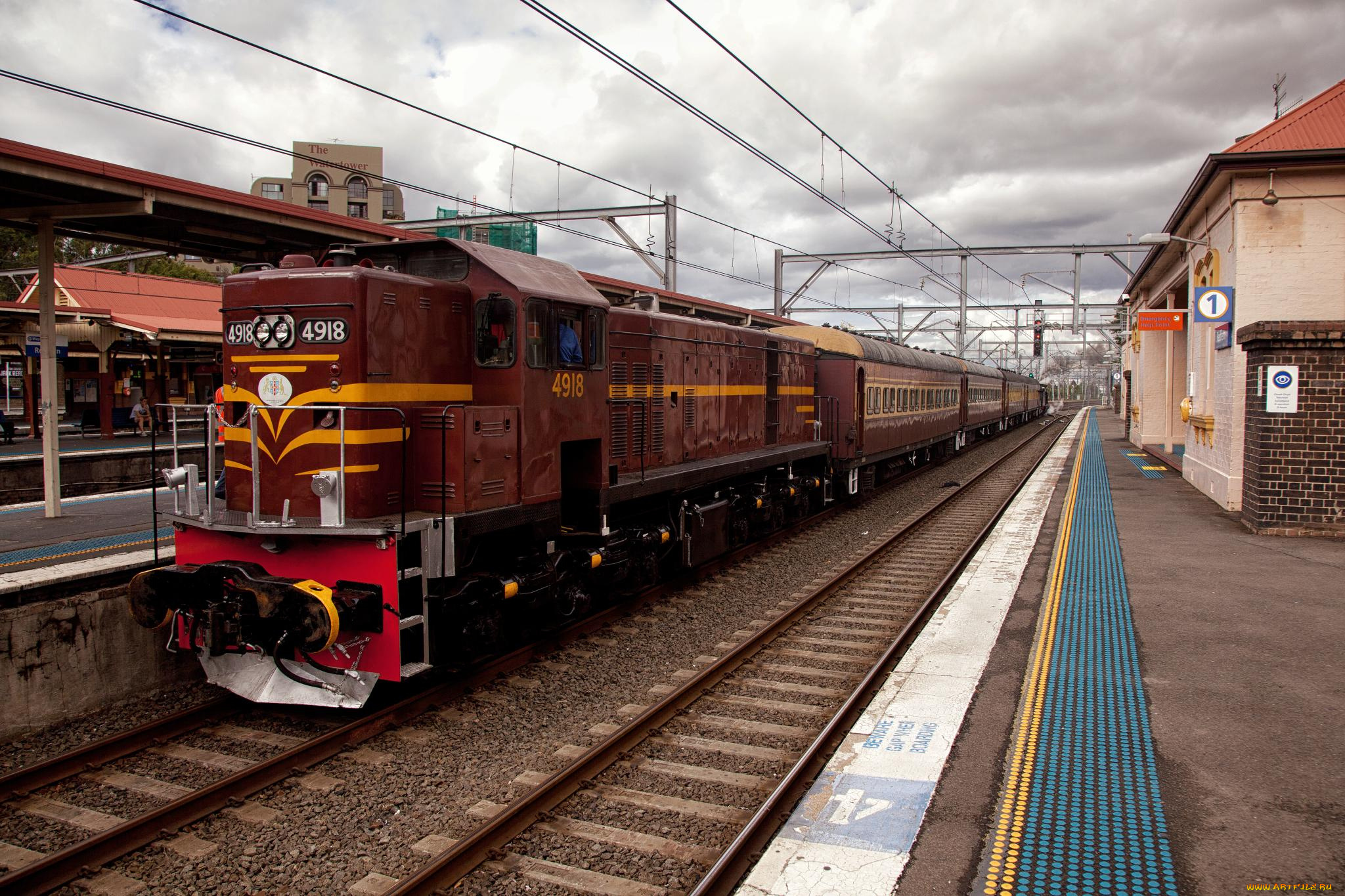 техника, поезда, состав, локомотив, дорога, железная