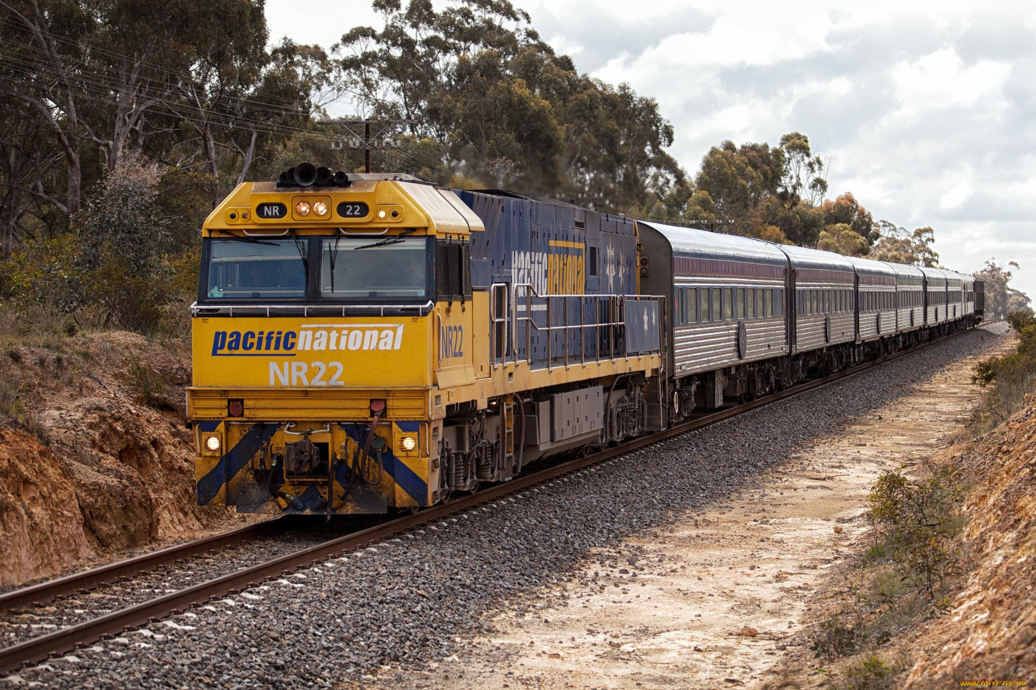 техника, поезда, железная, дорога, локомотив, состав