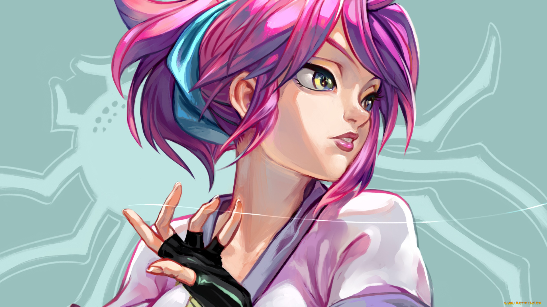 аниме, hunter, x, hunter, арт, мачи, девушка