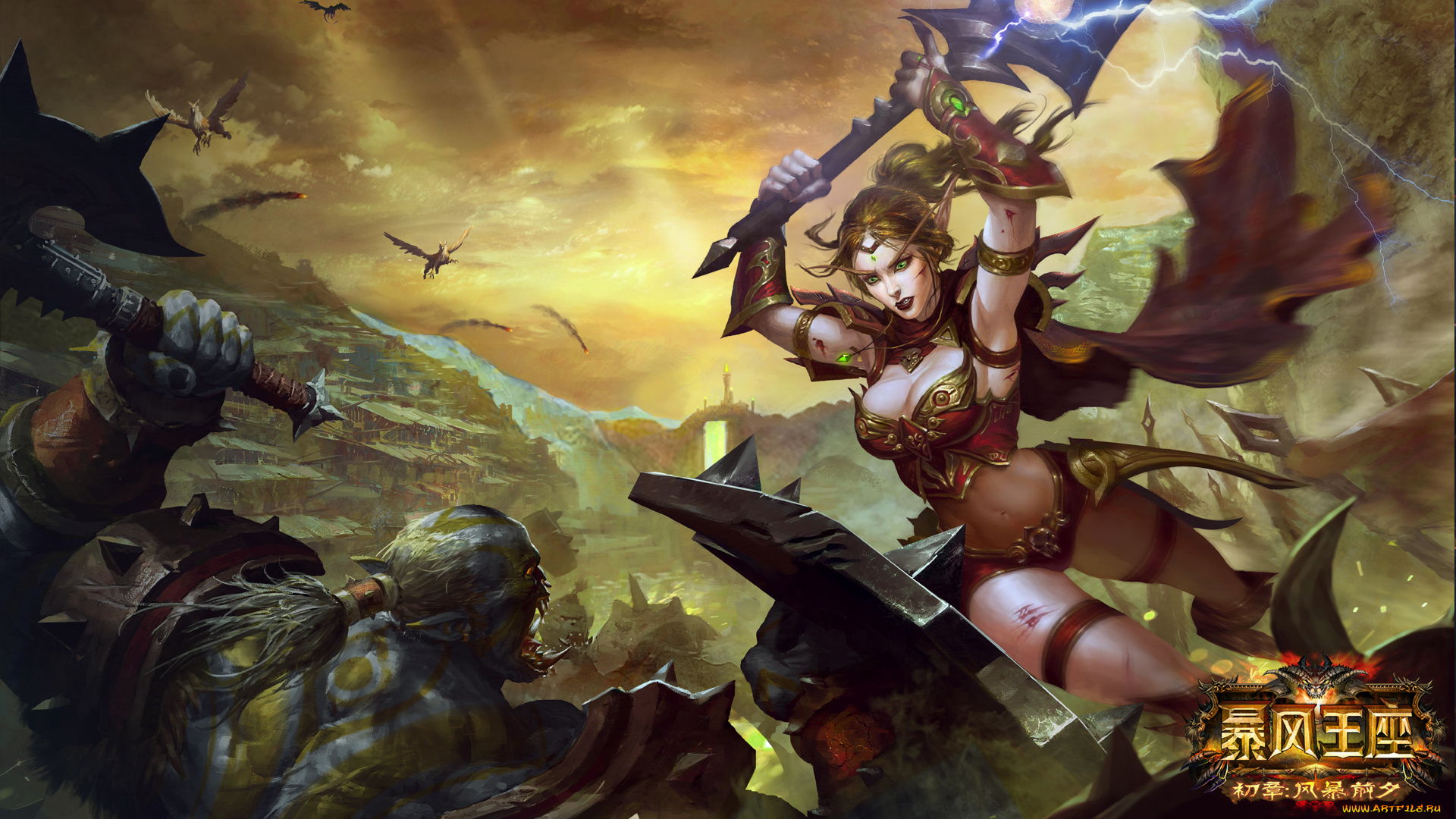 magic, , storm, throne, видео, игры, stormthrone, , aeos, rising, персонаж