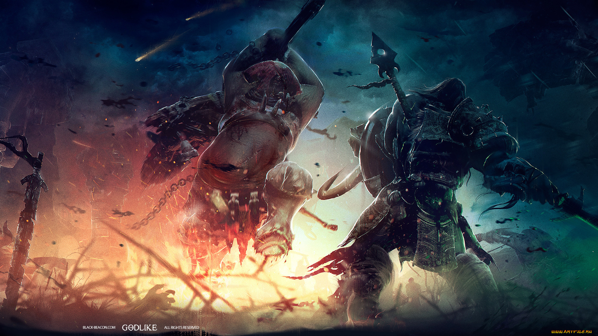 the, godlike, видео, игры, фэнтези, игра, the, godlike