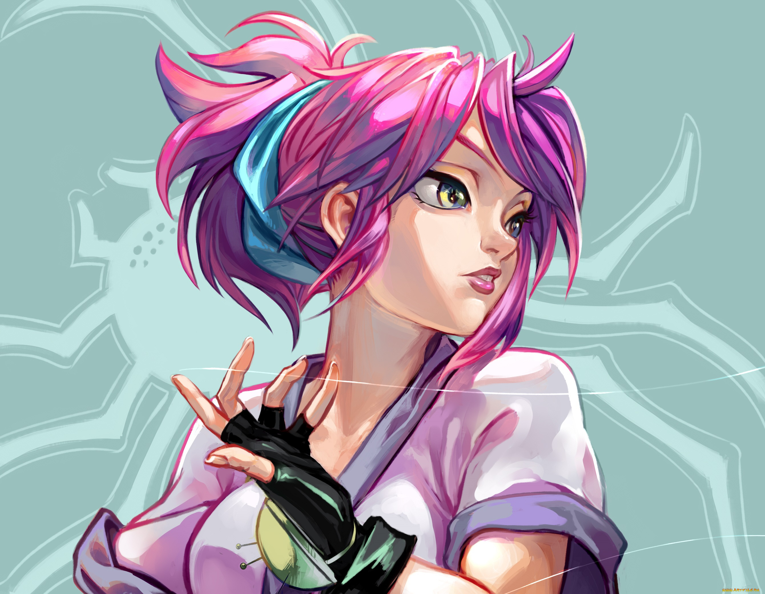 аниме, hunter, x, hunter, арт, мачи, девушка