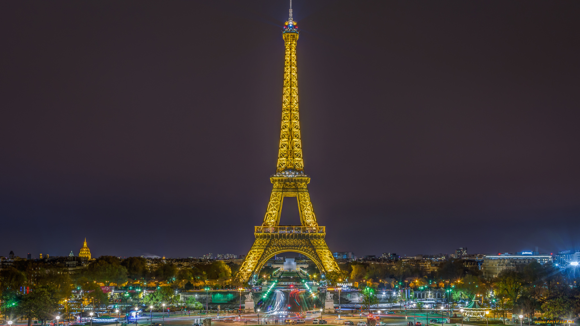 города, париж, , франция, башня