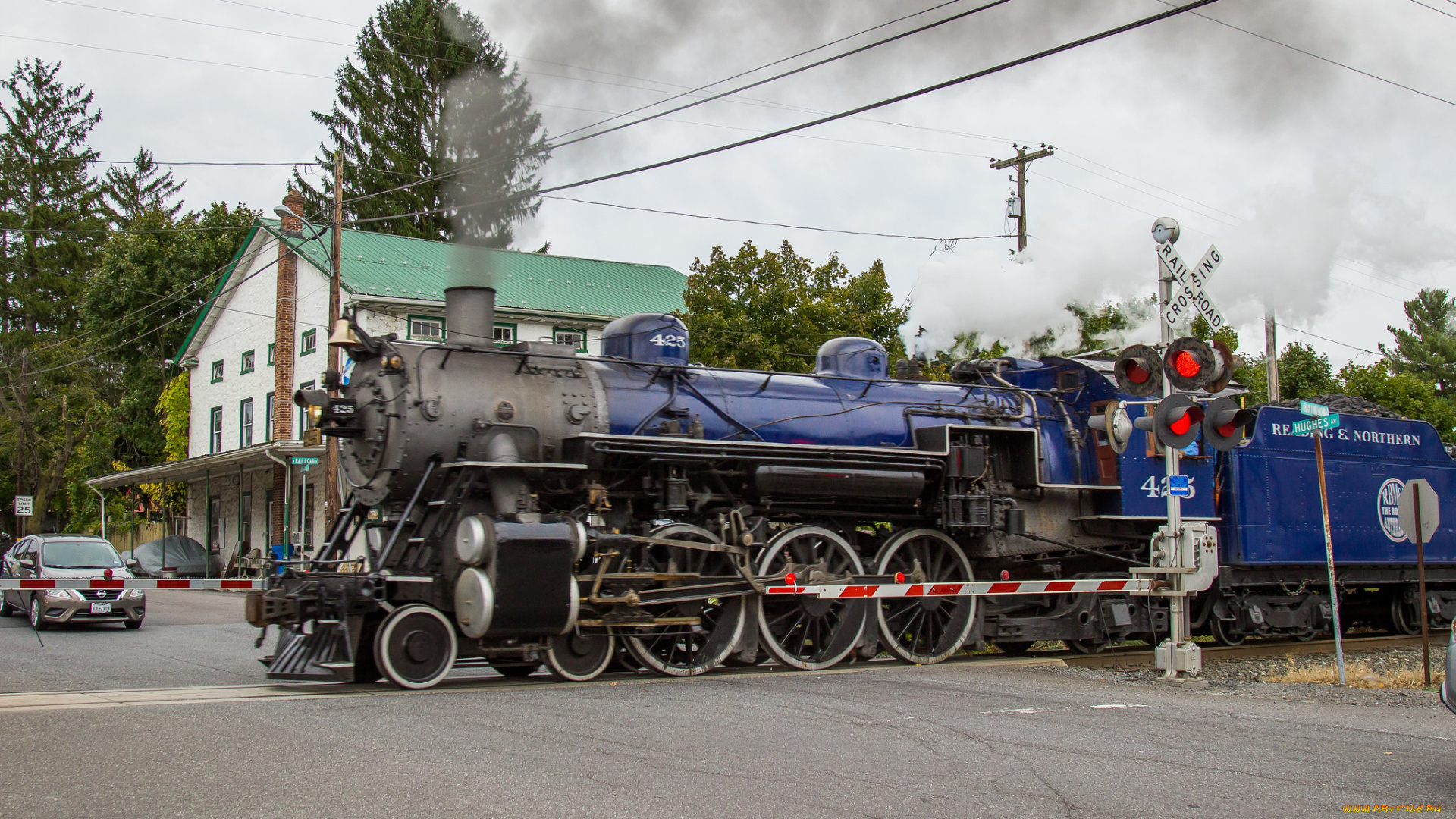 техника, паровозы, состав, локомотив