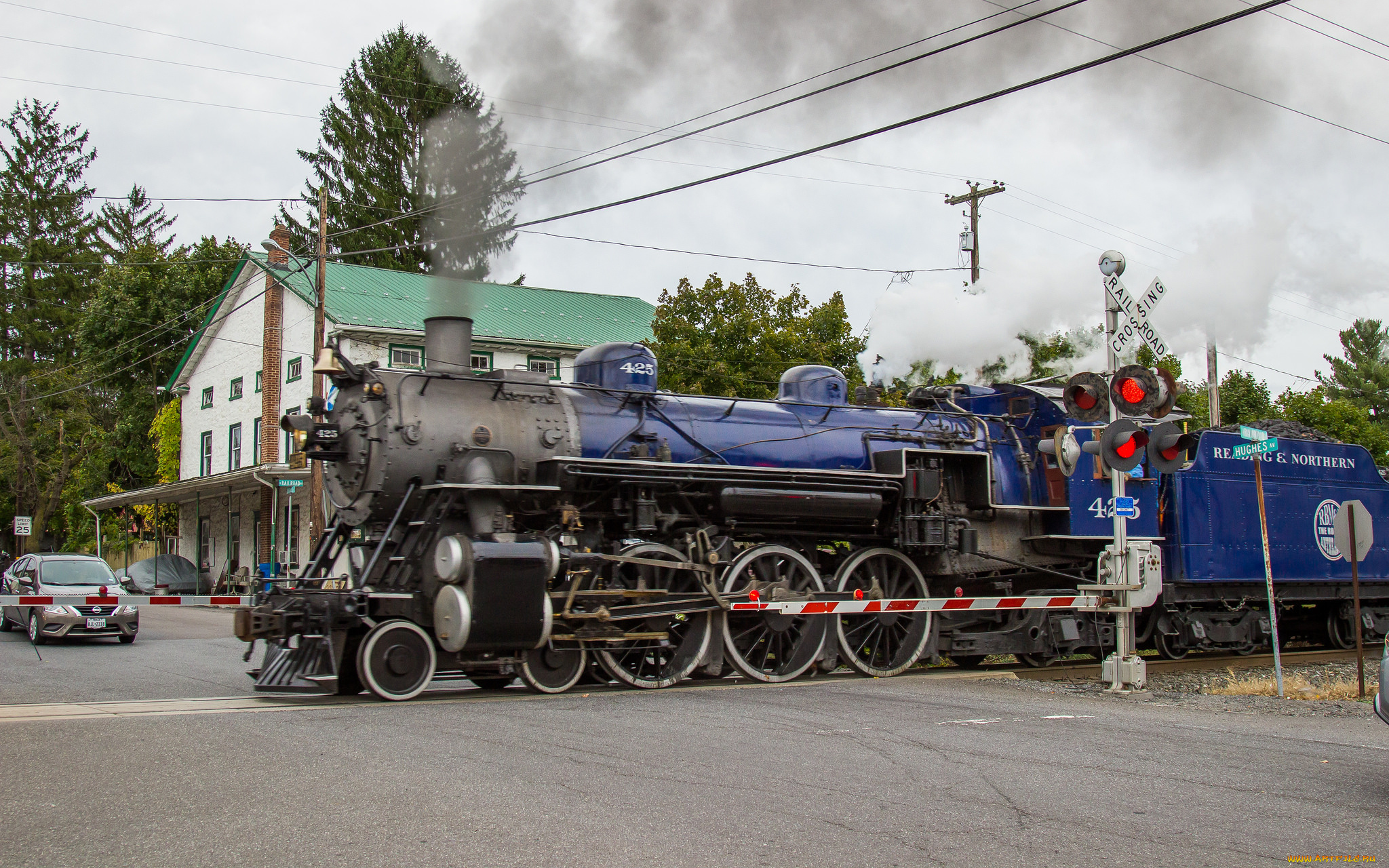 техника, паровозы, состав, локомотив