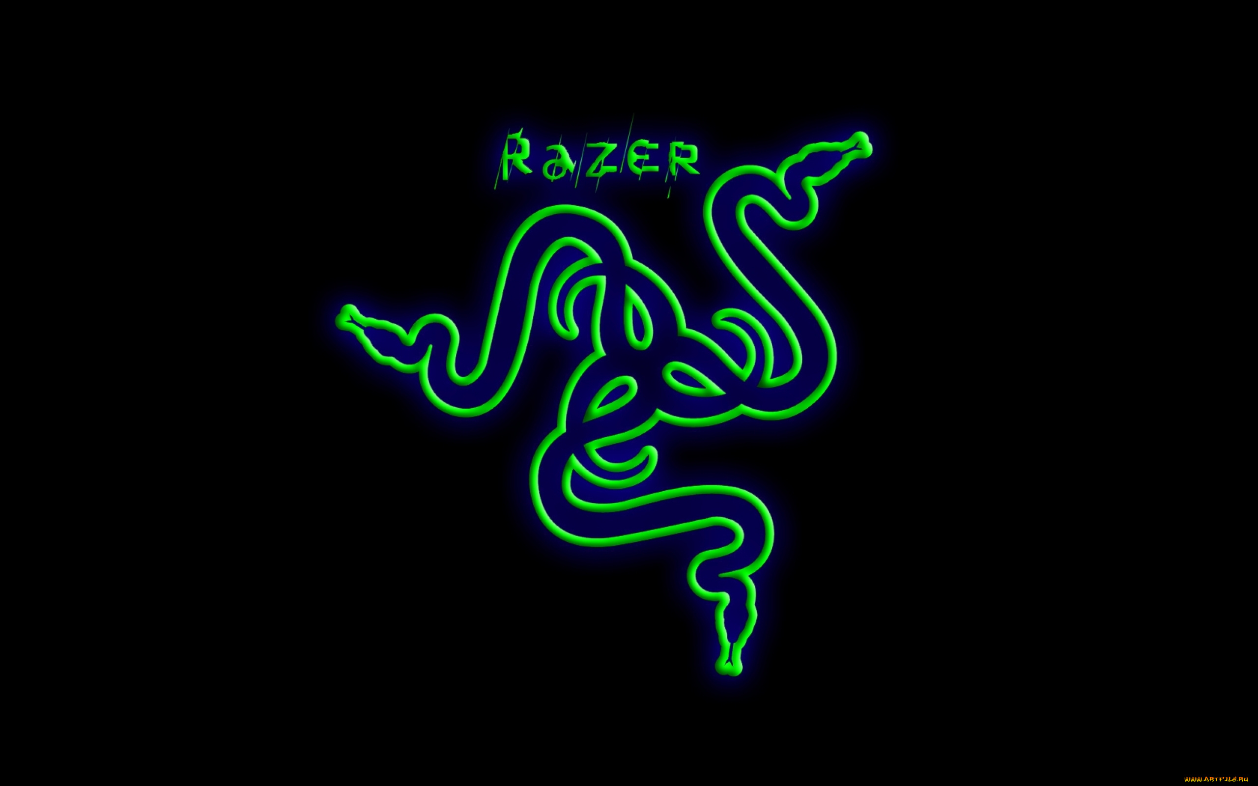 компьютеры, razer, фон, цвета, узор